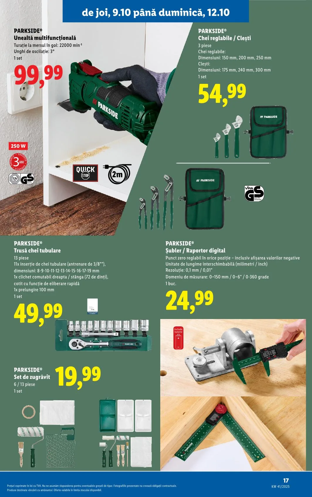 Lidl akciós újság Románia nonfood 10.06–10.12 – 9. oldal