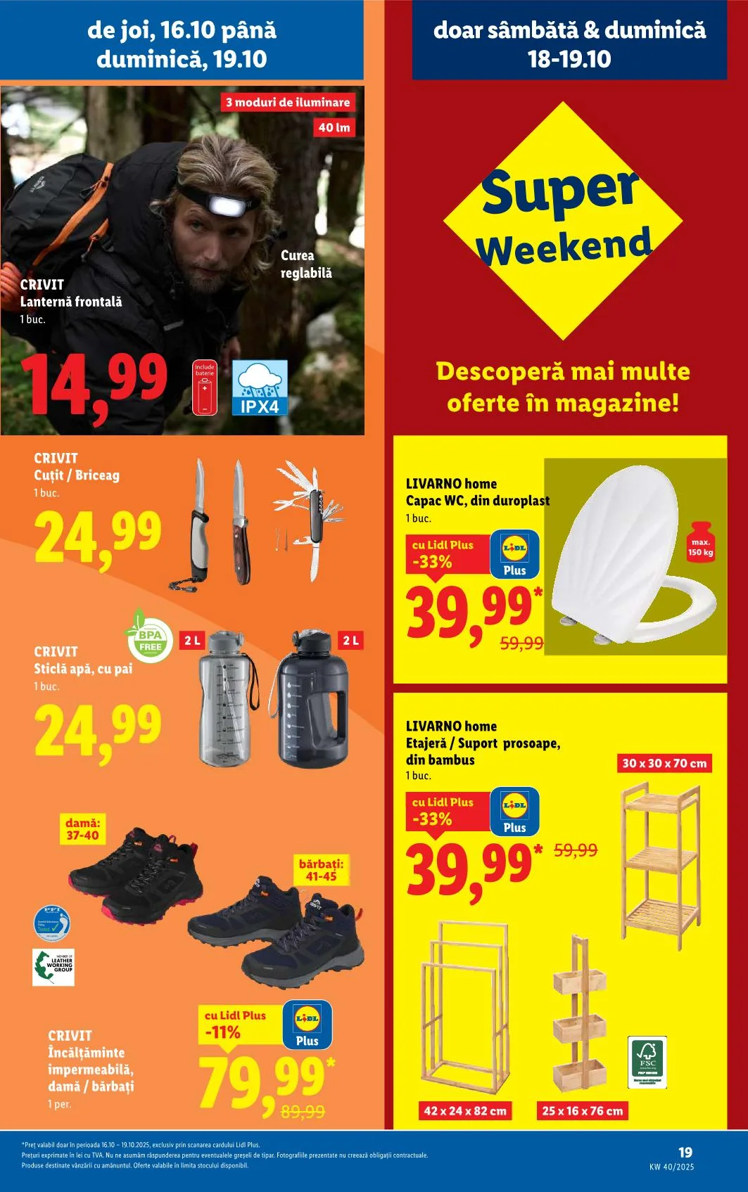 Lidl akciós újság Románia nonfood 10.13–10.19 – 11. oldal