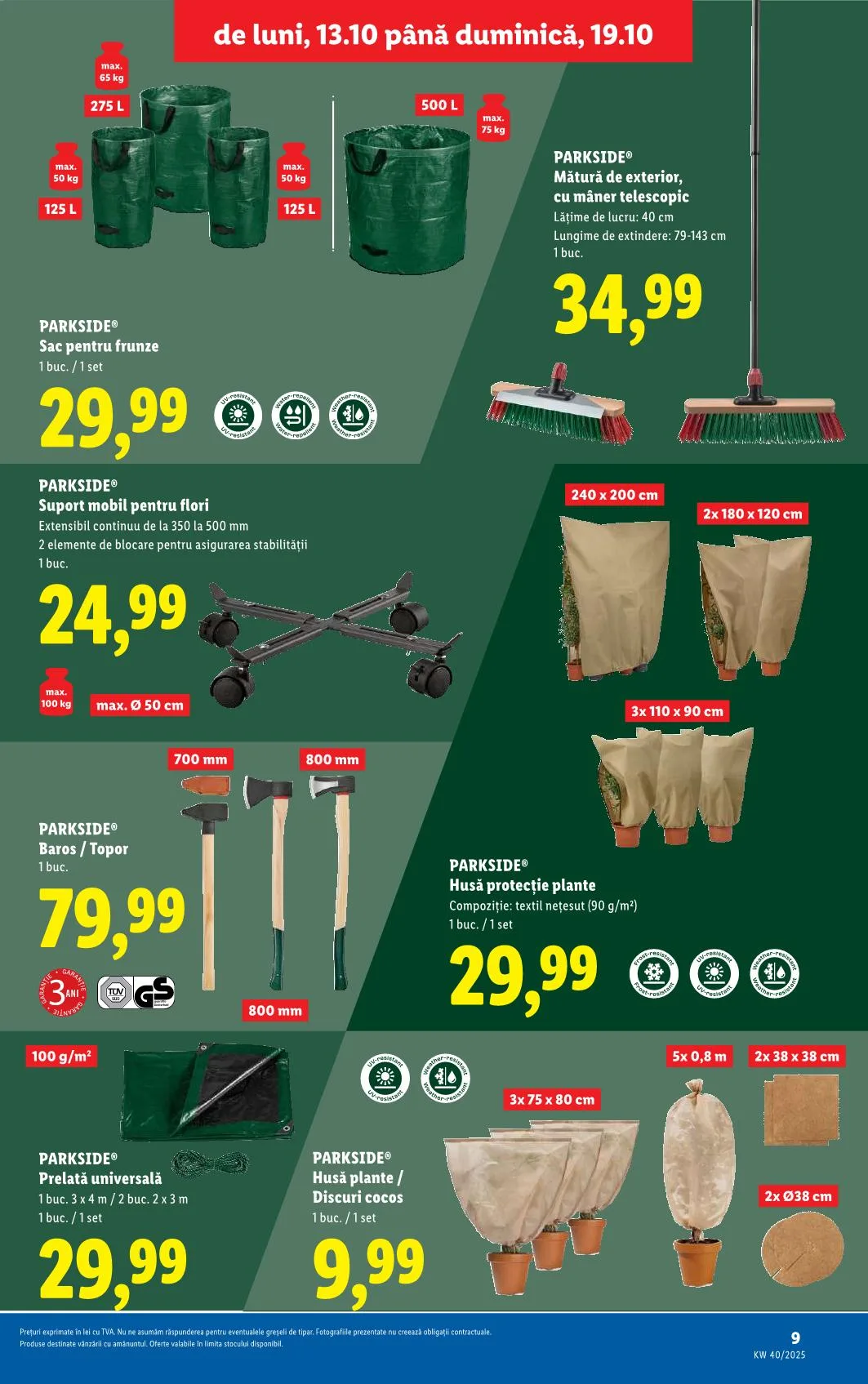 Lidl akciós újság Románia nonfood 10.13–10.19 – 20. oldal