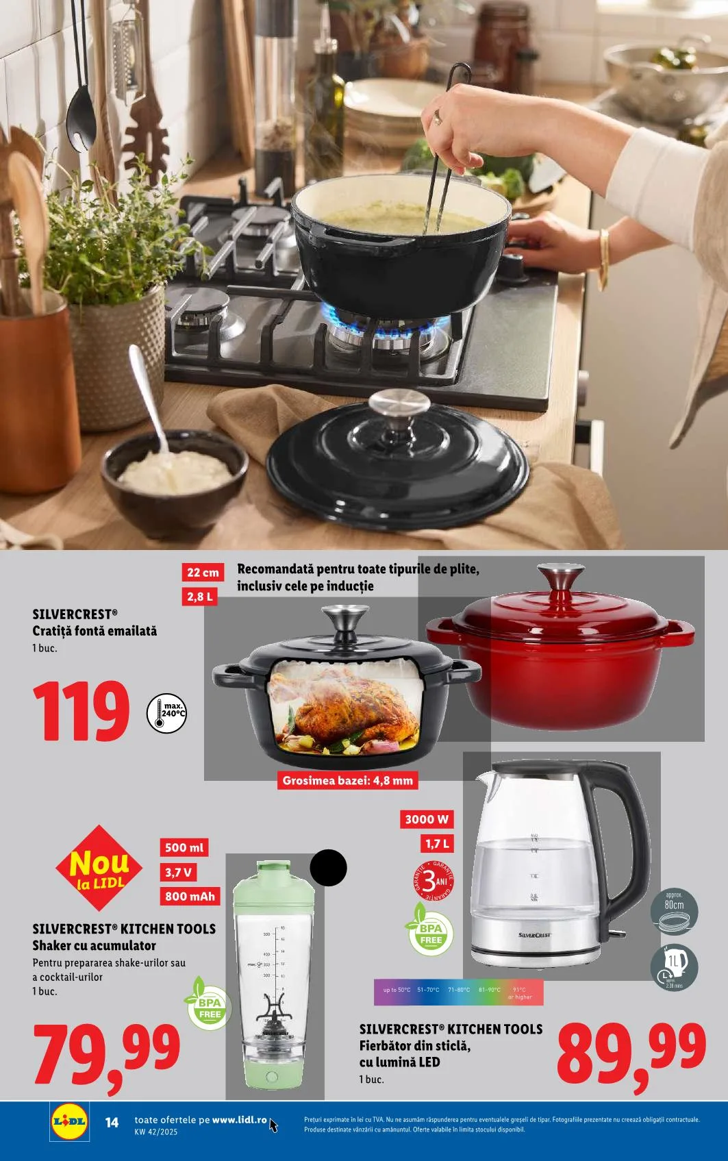 Lidl akciós újság Románia nonfood 10.13–10.19 – 6. oldal