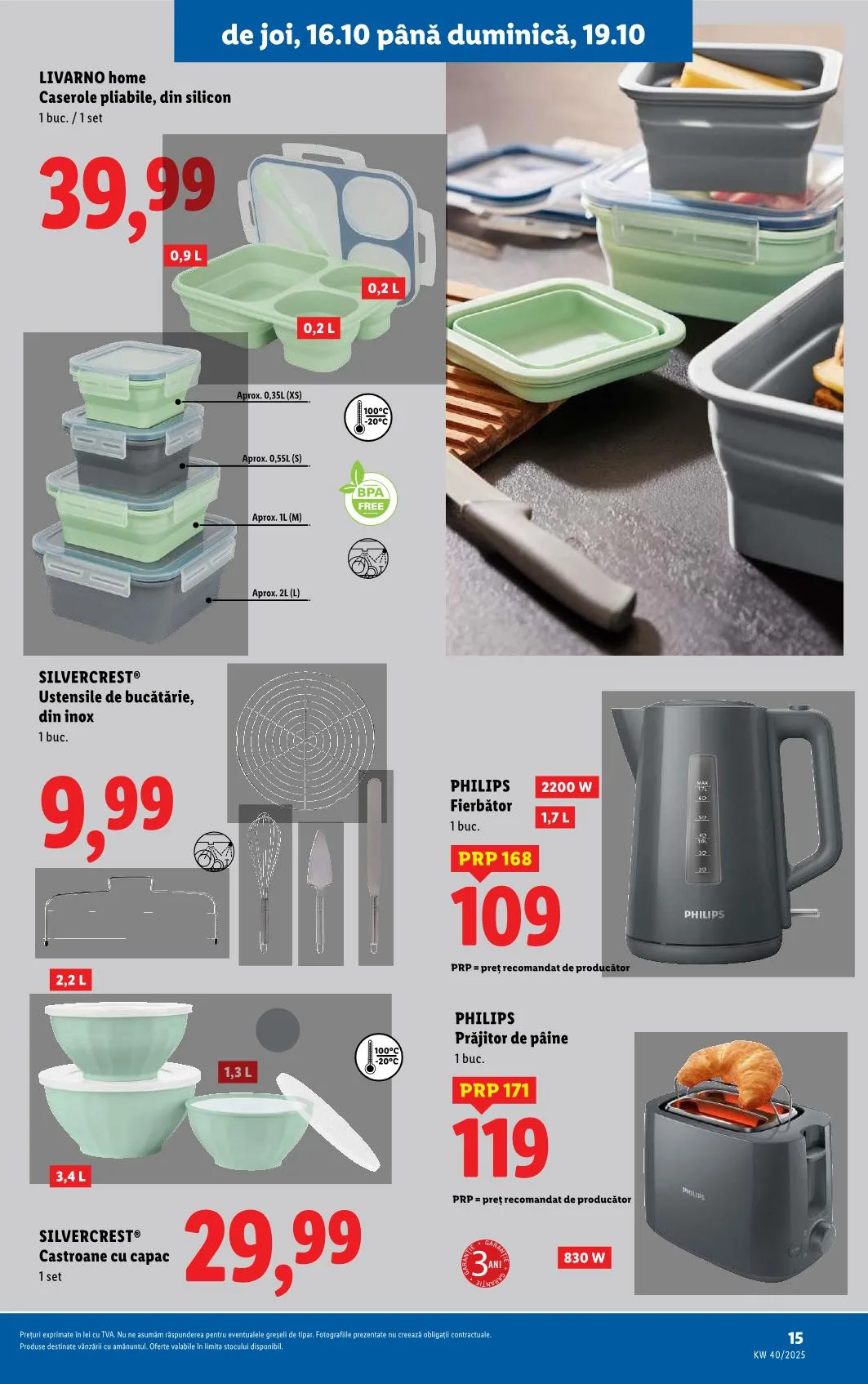 Lidl akciós újság Románia nonfood 10.13–10.19 – 7. oldal
