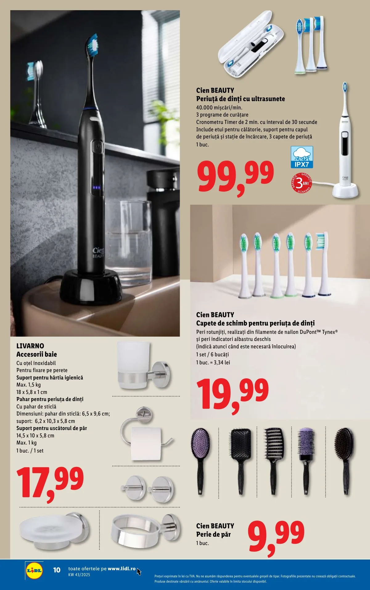 Lidl akciós újság Románia Nonfood 10.20–10.26 – 10. oldal