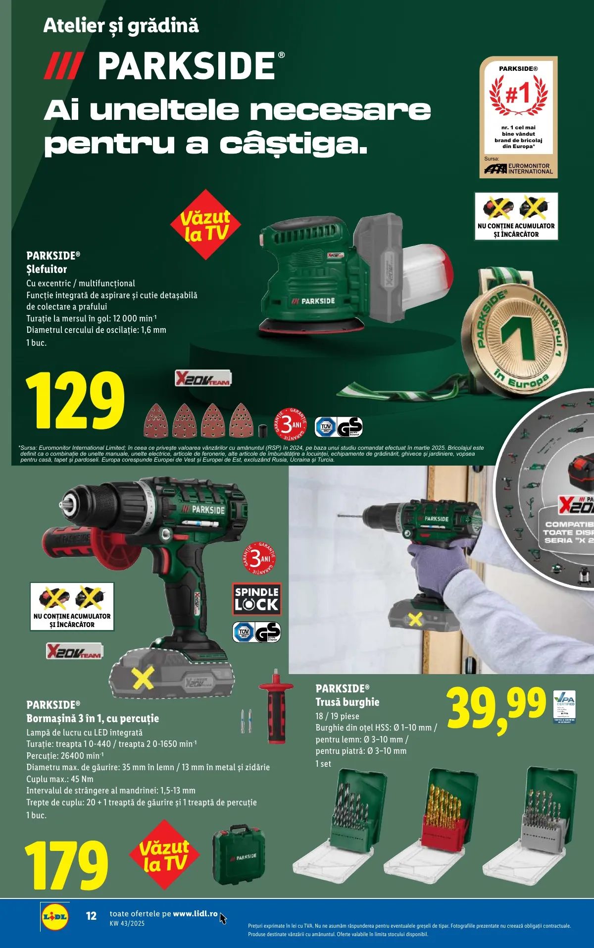Lidl akciós újság Románia Nonfood 10.20–10.26 – 12. oldal