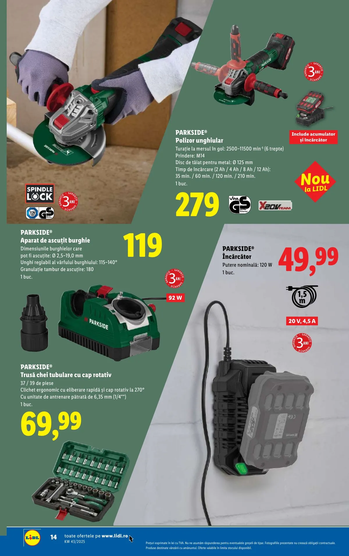Lidl akciós újság Románia Nonfood 10.20–10.26 – 14. oldal