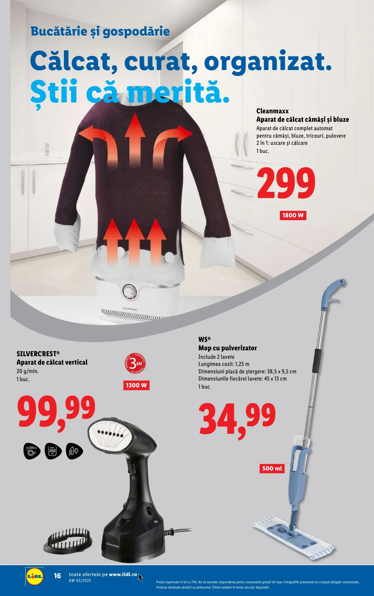 Lidl akciós újság Románia Nonfood 10.20–10.26 – 16. oldal