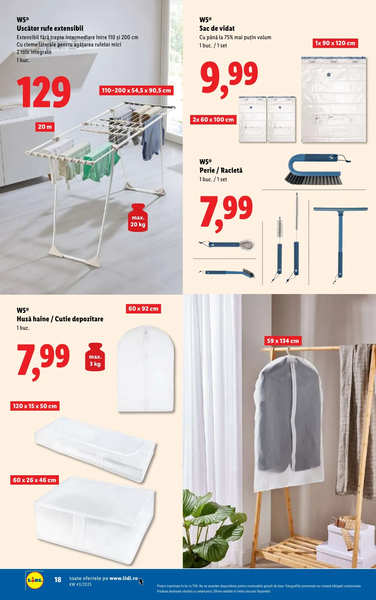 Lidl akciós újság Románia Nonfood 10.20–10.26 – 18. oldal