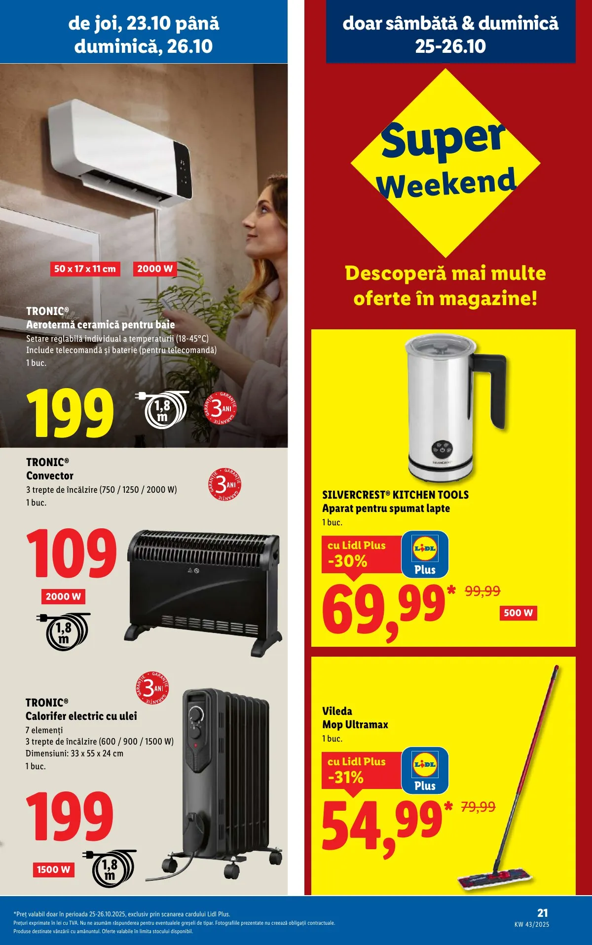 Lidl akciós újság Románia Nonfood 10.20–10.26 – 21. oldal