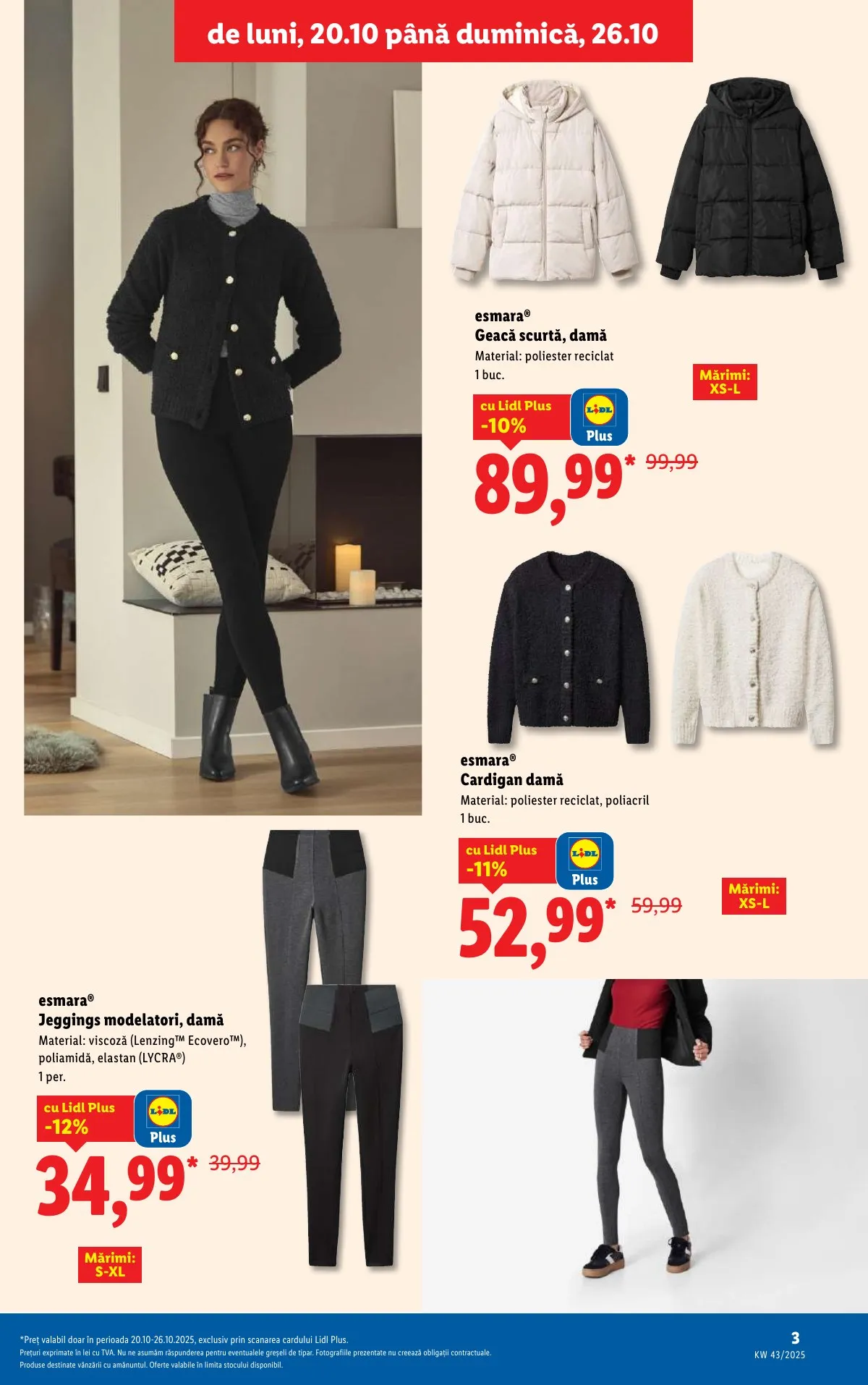 Lidl akciós újság Románia Nonfood 10.20–10.26 – 3. oldal
