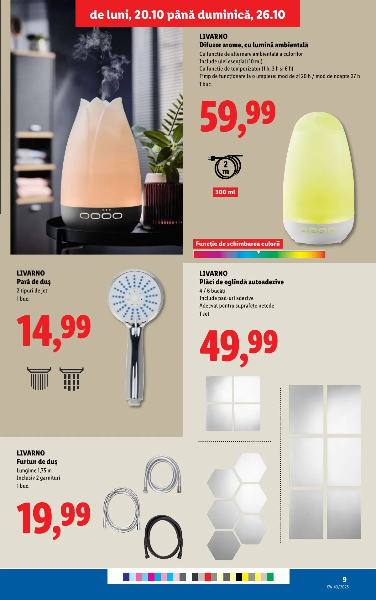 Lidl akciós újság Románia Nonfood 10.20–10.26 – 9. oldal