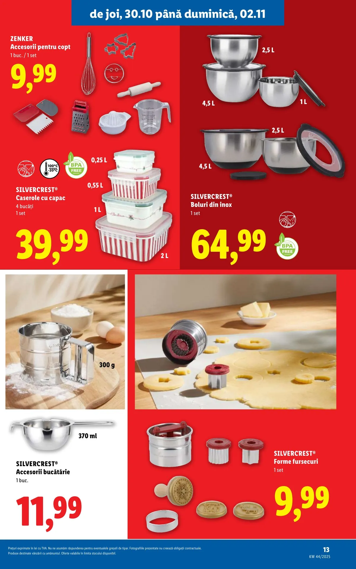 Lidl akciós újság Románia Nonfood 10.27–11.02 – 13. oldal