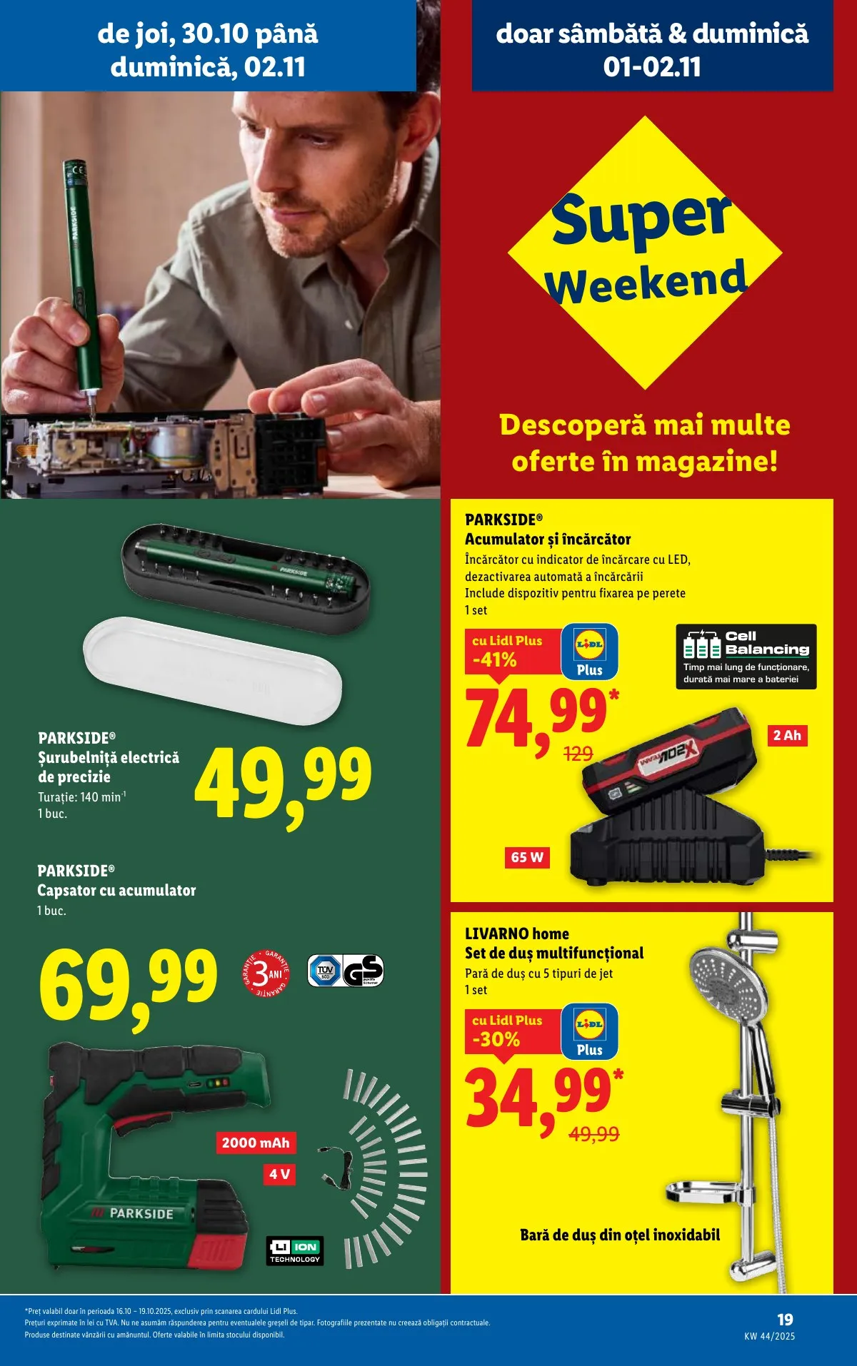Lidl akciós újság Románia Nonfood 10.27–11.02 – 19. oldal