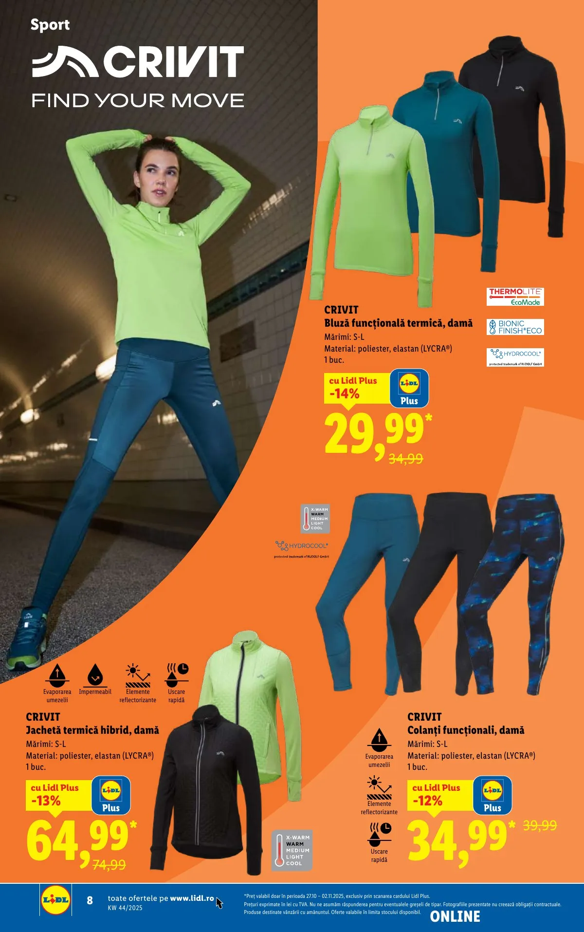Lidl akciós újság Románia Nonfood 10.27–11.02 – 8. oldal