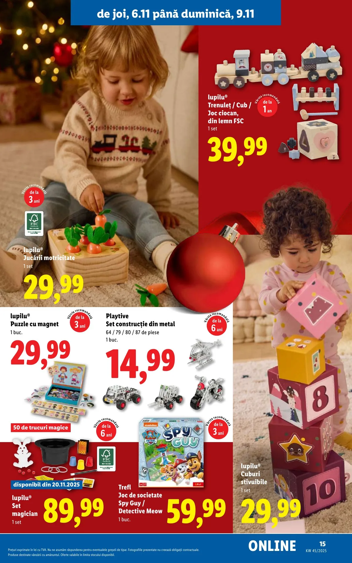 Lidl akciós újság Románia Nonfood 11.03–11.09 – 15. oldal
