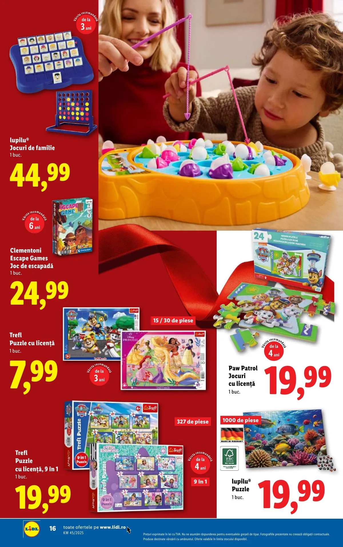 Lidl akciós újság Románia Nonfood 11.03–11.09 – 16. oldal