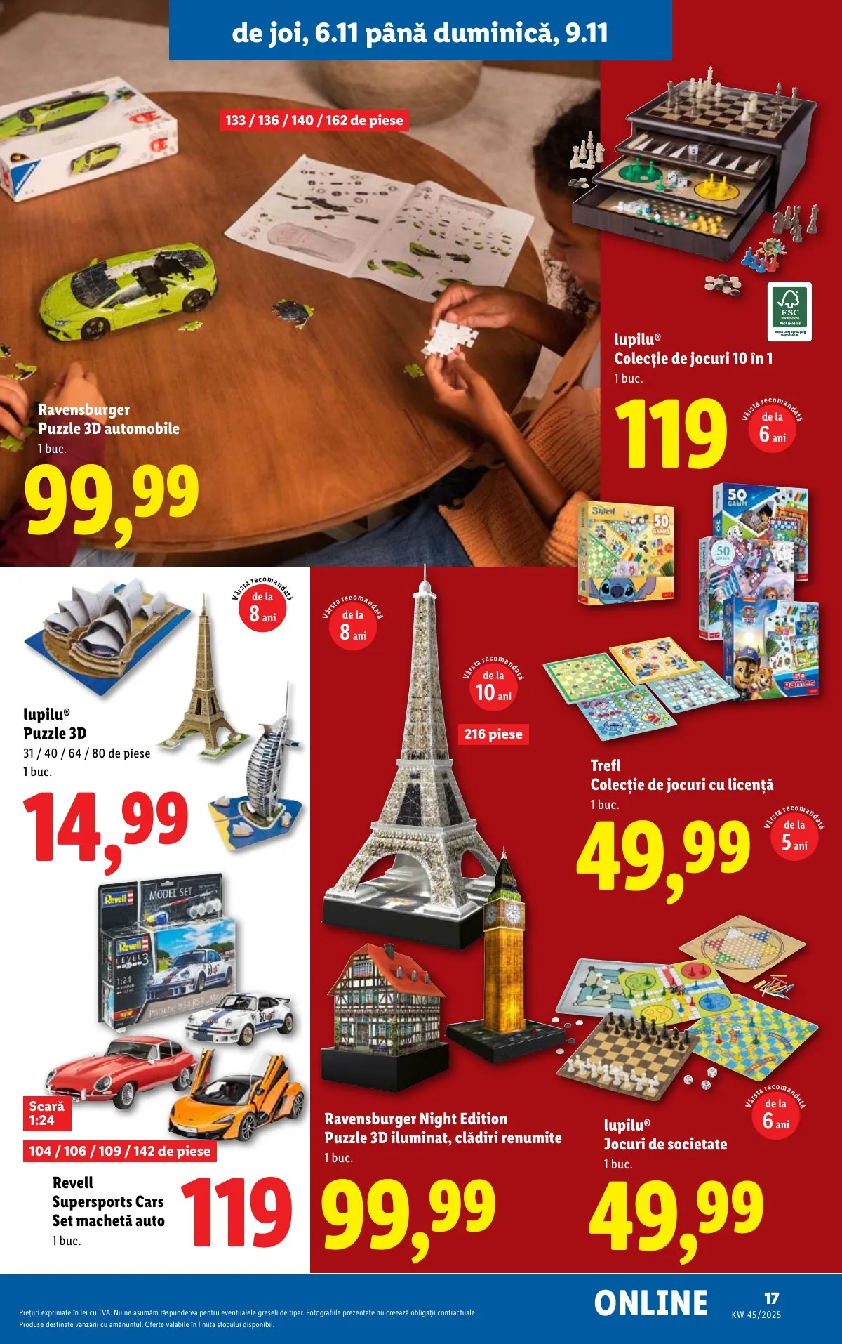 Lidl akciós újság Románia Nonfood 11.03–11.09 – 17. oldal