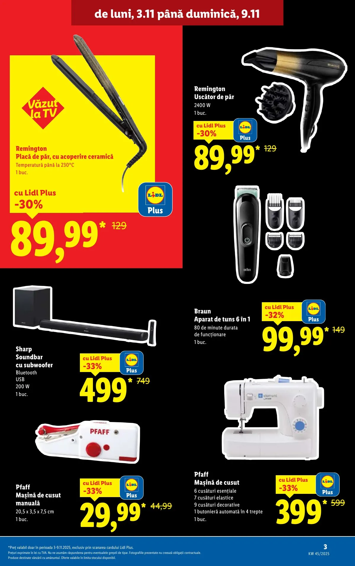 Lidl akciós újság Románia Nonfood 11.03–11.09 – 3. oldal