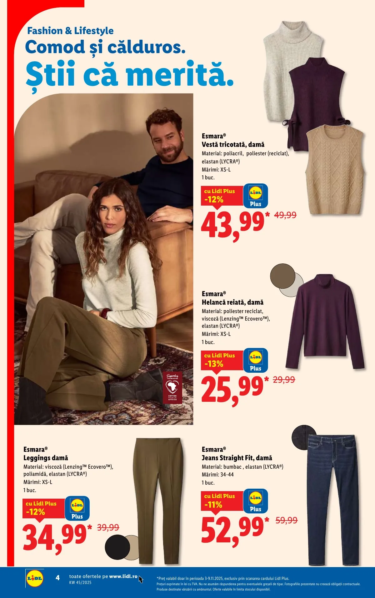 Lidl akciós újság Románia Nonfood 11.03–11.09 – 4. oldal