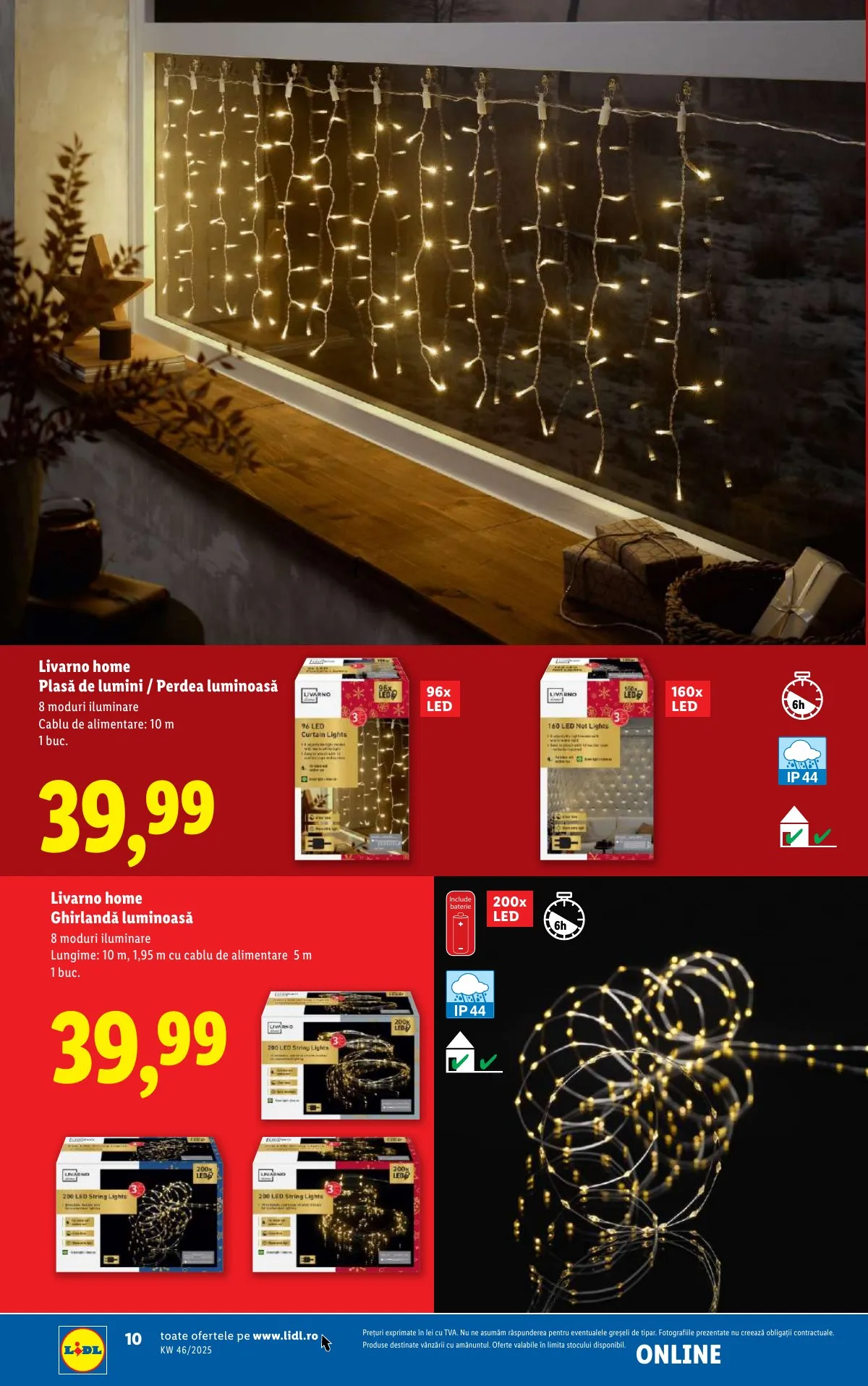 Lidl akciós újság Románia Nonfood 11.10–11.16 – 10. oldal