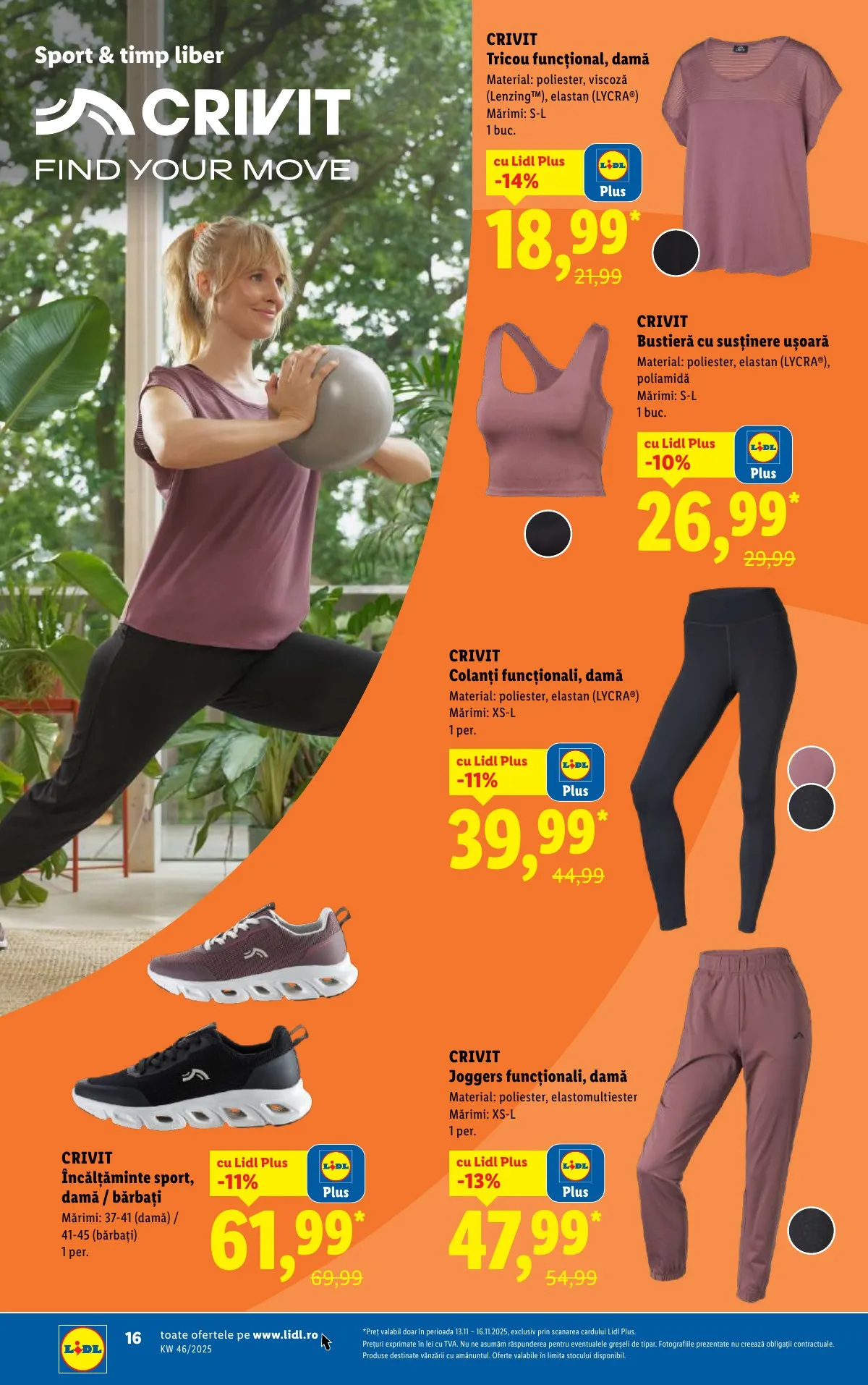 Lidl akciós újság Románia Nonfood 11.10–11.16 – 16. oldal