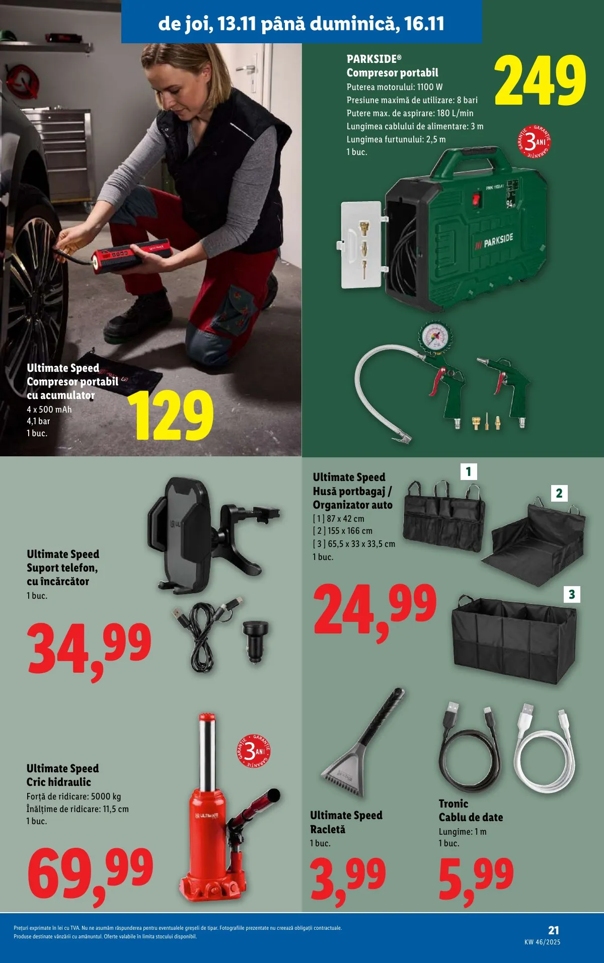 Lidl akciós újság Románia Nonfood 11.10–11.16 – 21. oldal