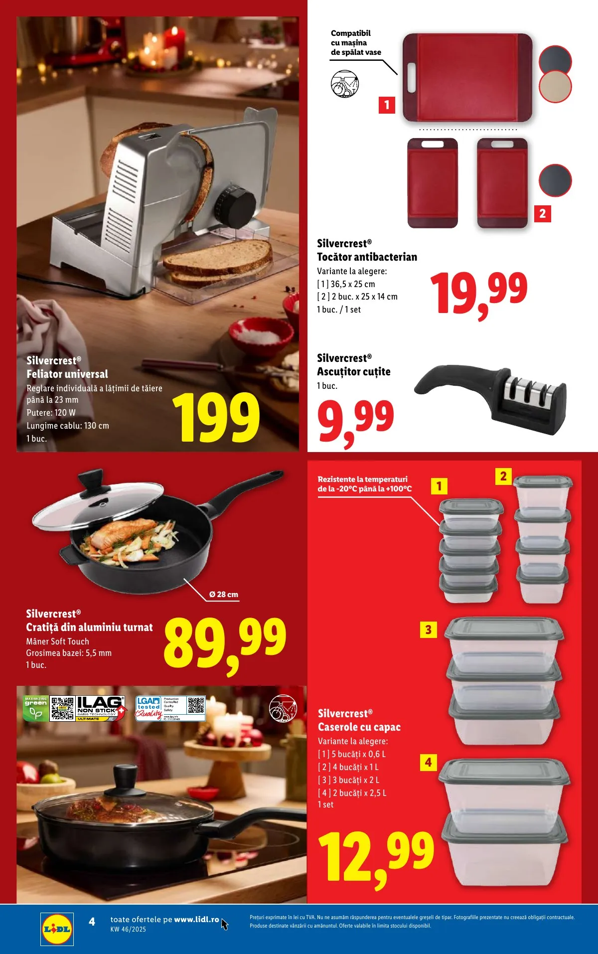 Lidl akciós újság Románia Nonfood 11.10–11.16 – 4. oldal