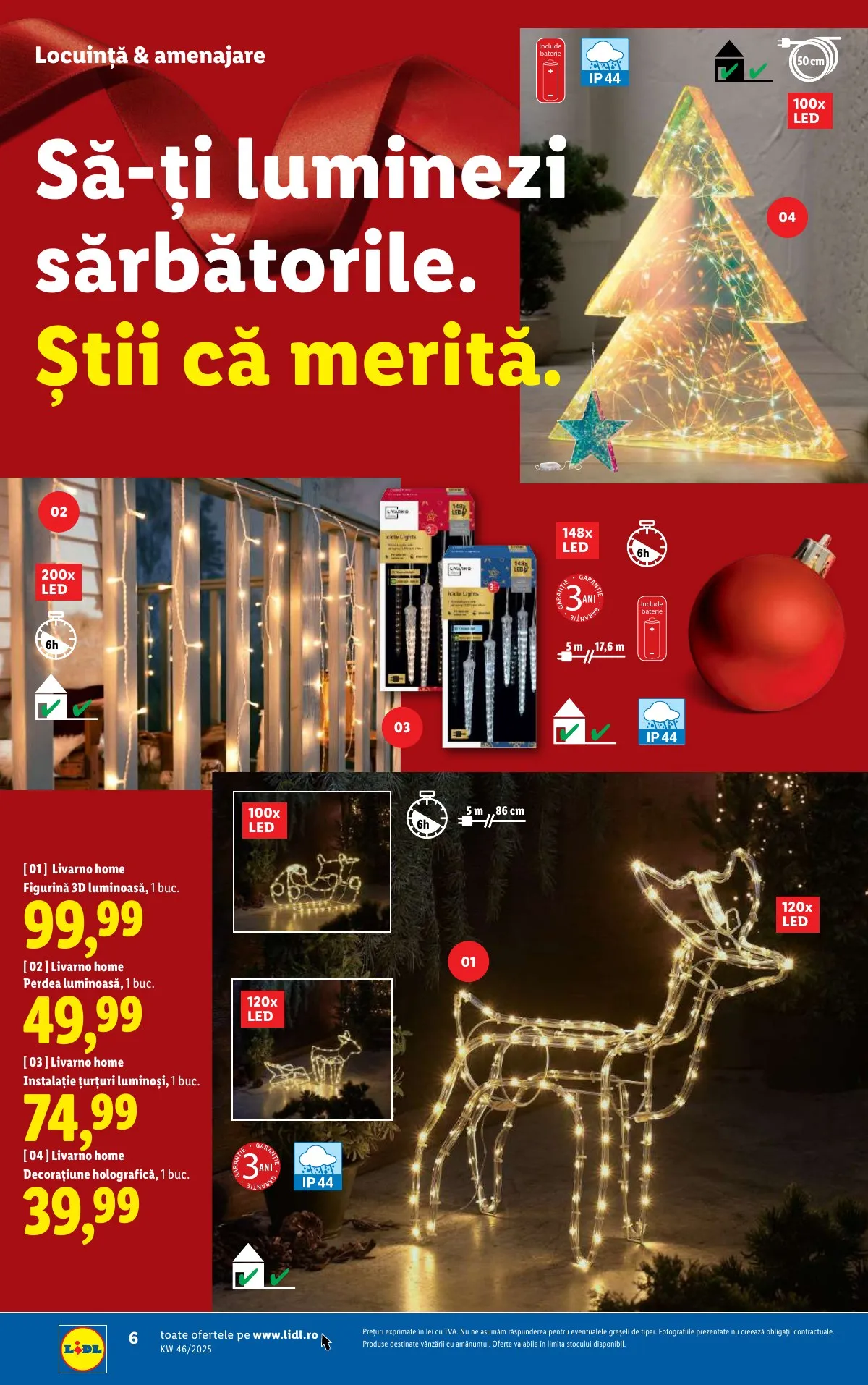 Lidl akciós újság Románia Nonfood 11.10–11.16 – 6. oldal