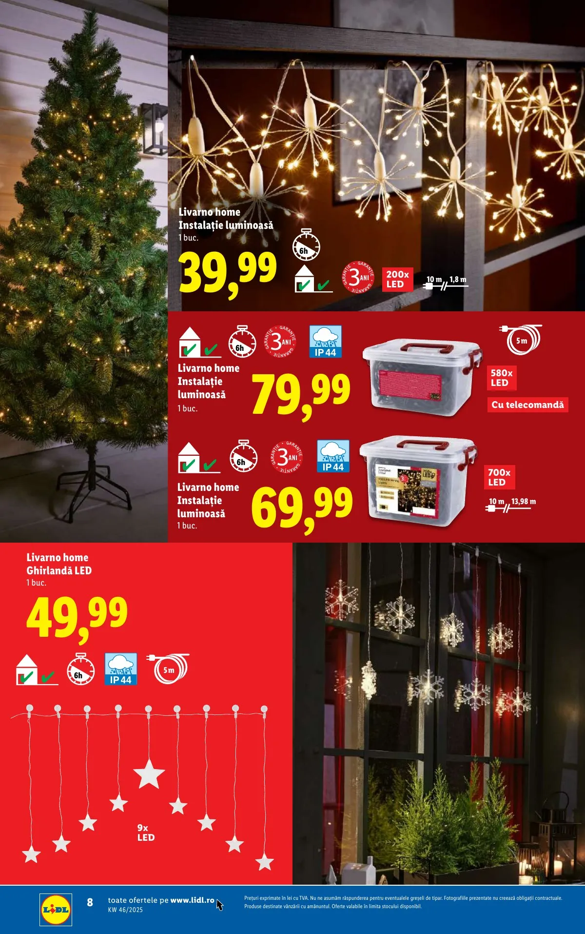 Lidl akciós újság Románia Nonfood 11.10–11.16 – 8. oldal