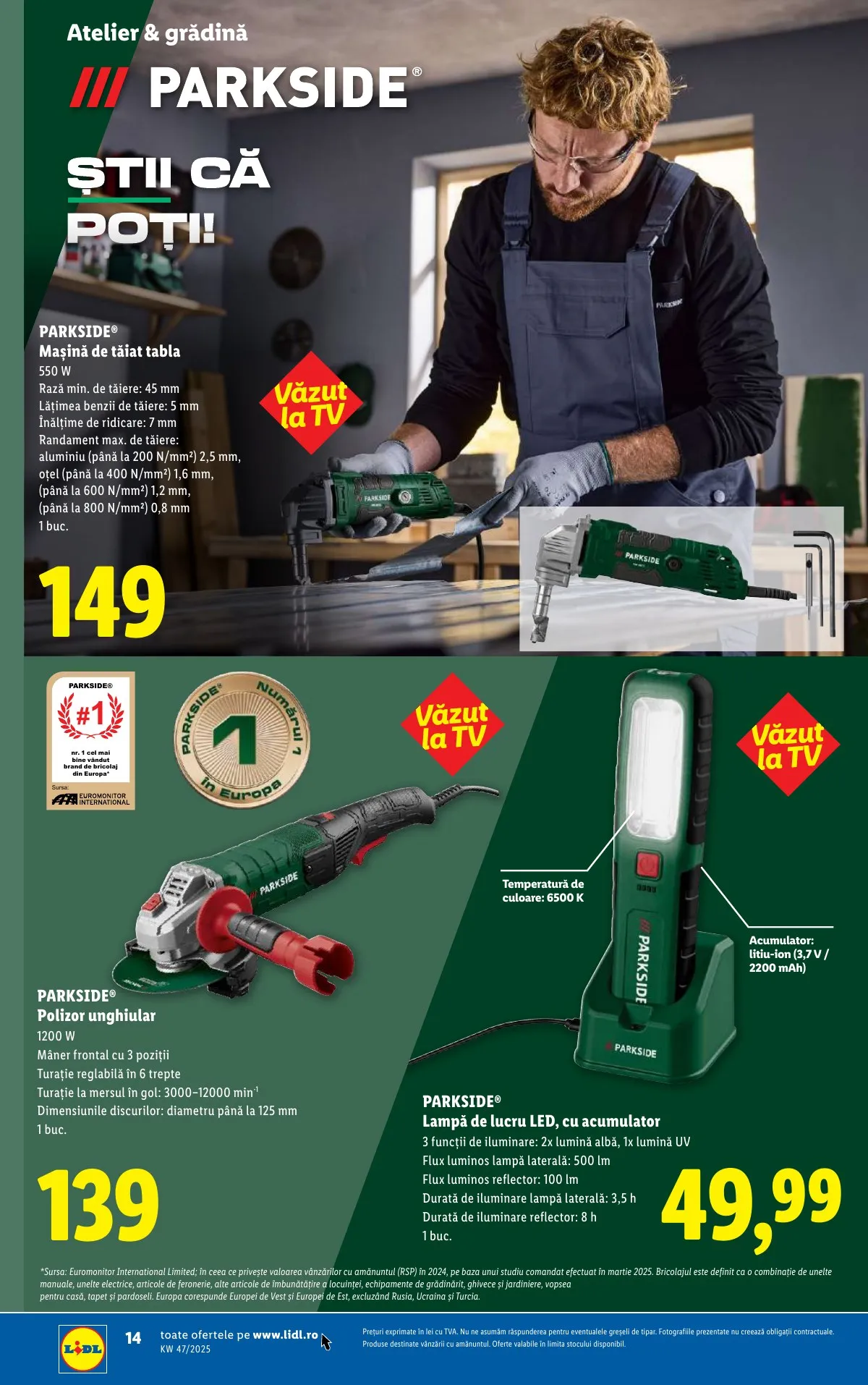 Lidl akciós újság Románia Nonfood 11.17–11.23 – 14. oldal