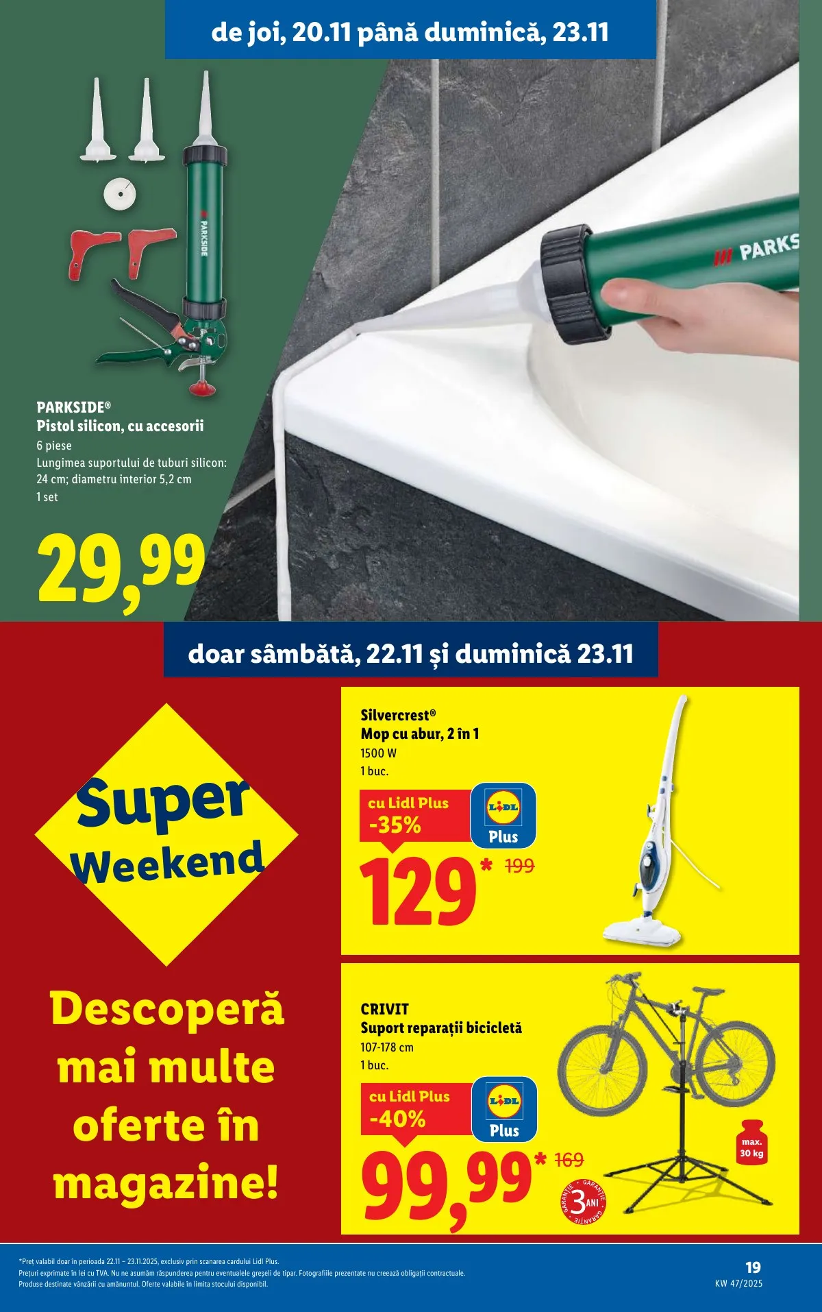 Lidl akciós újság Románia Nonfood 11.17–11.23 – 19. oldal