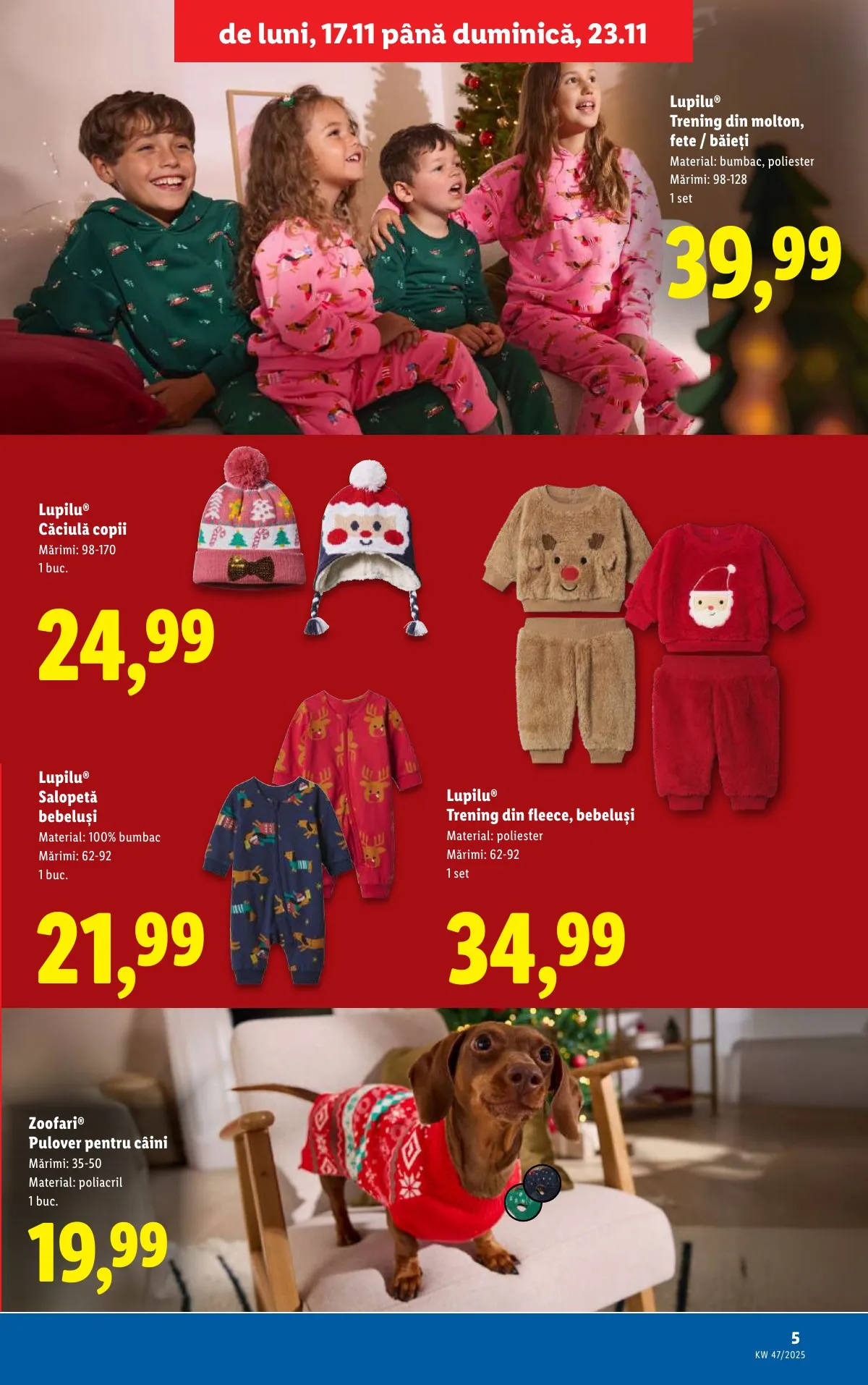 Lidl akciós újság Románia Nonfood 11.17–11.23 – 5. oldal