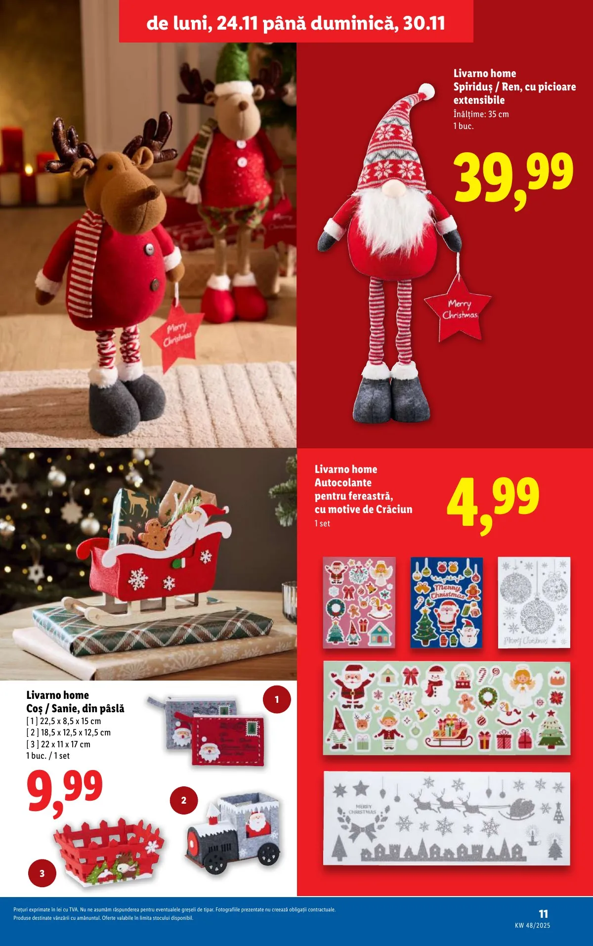Lidl akciós újság Románia Nonfood 11.24–11.30 – 11. oldal