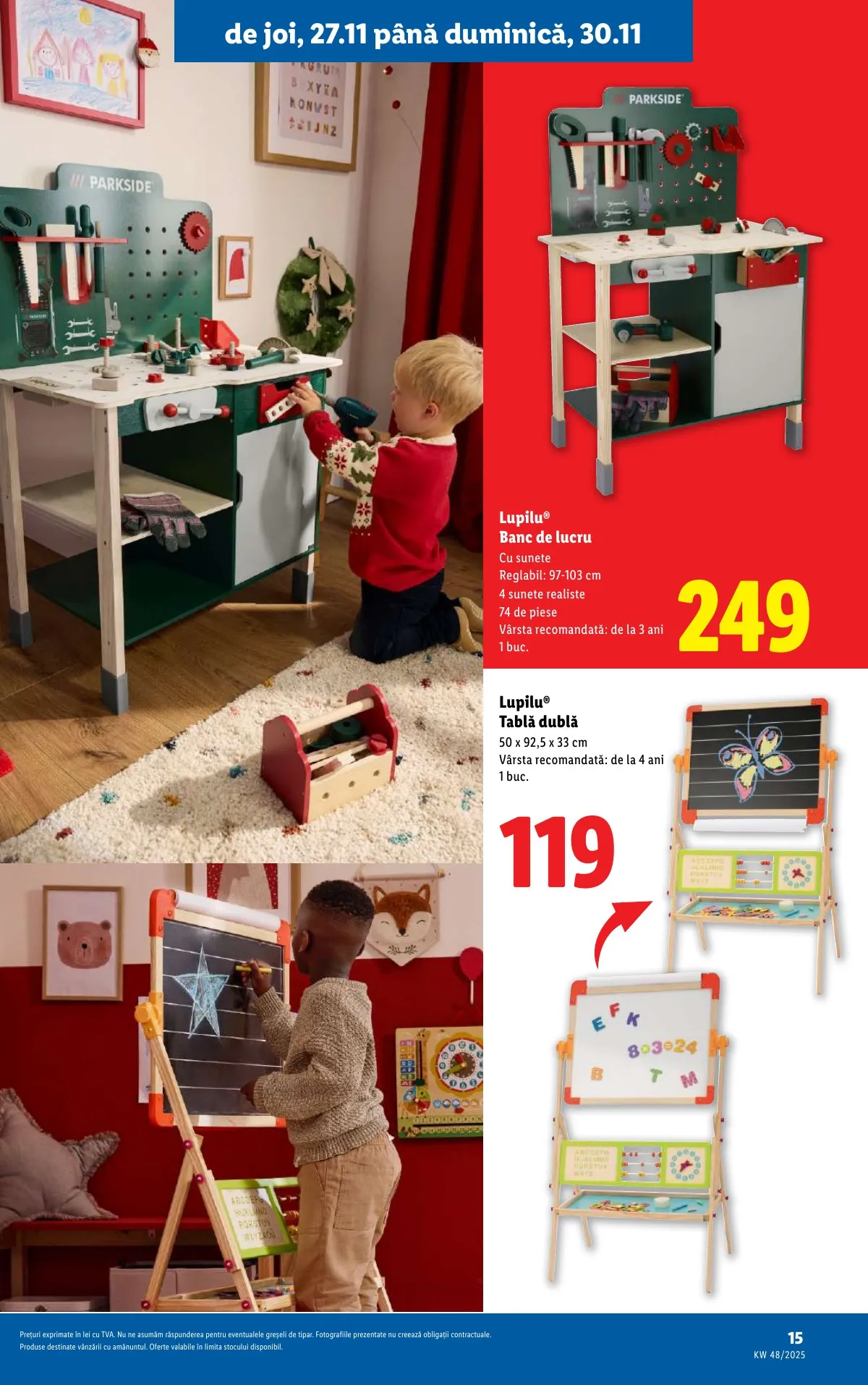 Lidl akciós újság Románia Nonfood 11.24–11.30 – 15. oldal