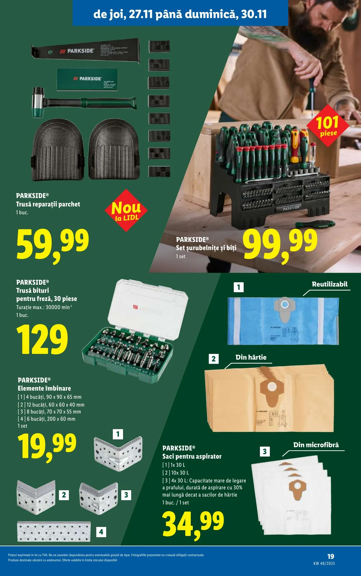 Lidl akciós újság Románia Nonfood 11.24–11.30 – 19. oldal