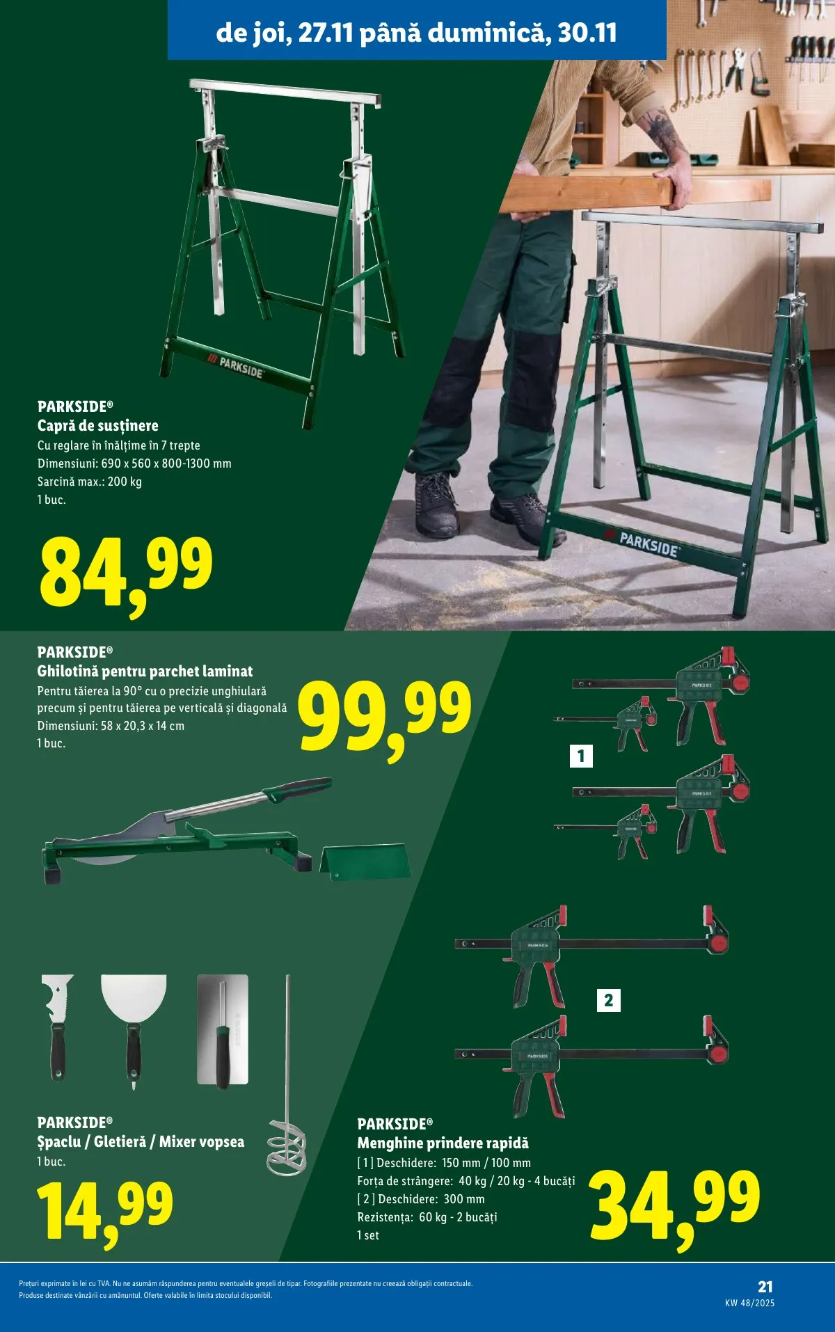 Lidl akciós újság Románia Nonfood 11.24–11.30 – 21. oldal