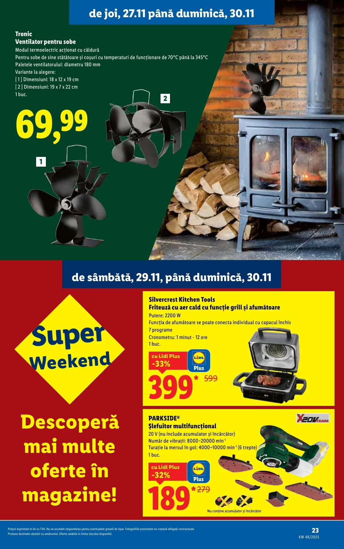 Lidl akciós újság Románia Nonfood 11.24–11.30 – 23. oldal