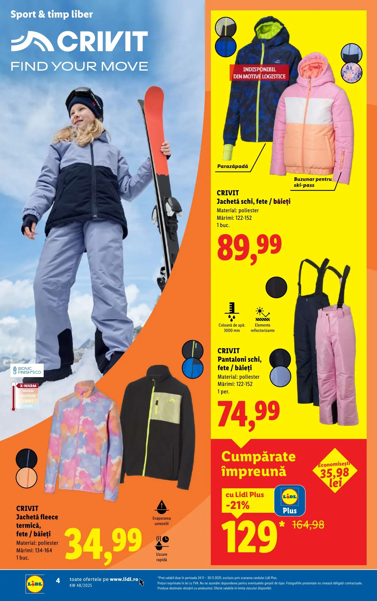 Lidl akciós újság Románia Nonfood 11.24–11.30 – 4. oldal