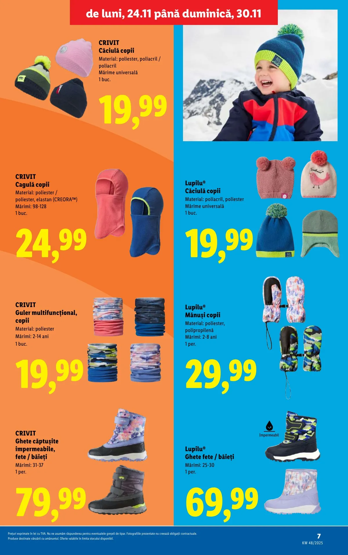 Lidl akciós újság Románia Nonfood 11.24–11.30 – 7. oldal