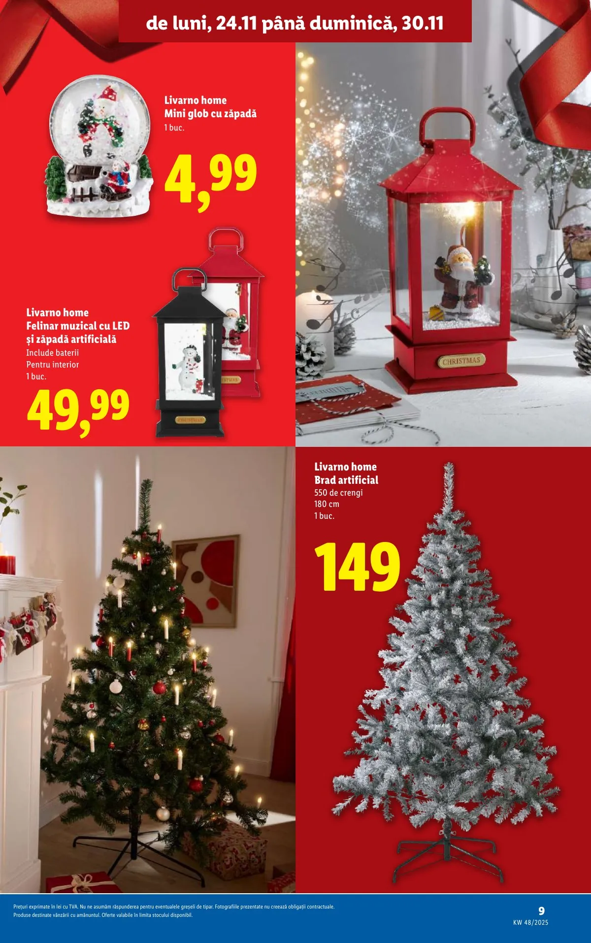 Lidl akciós újság Románia Nonfood 11.24–11.30 – 9. oldal