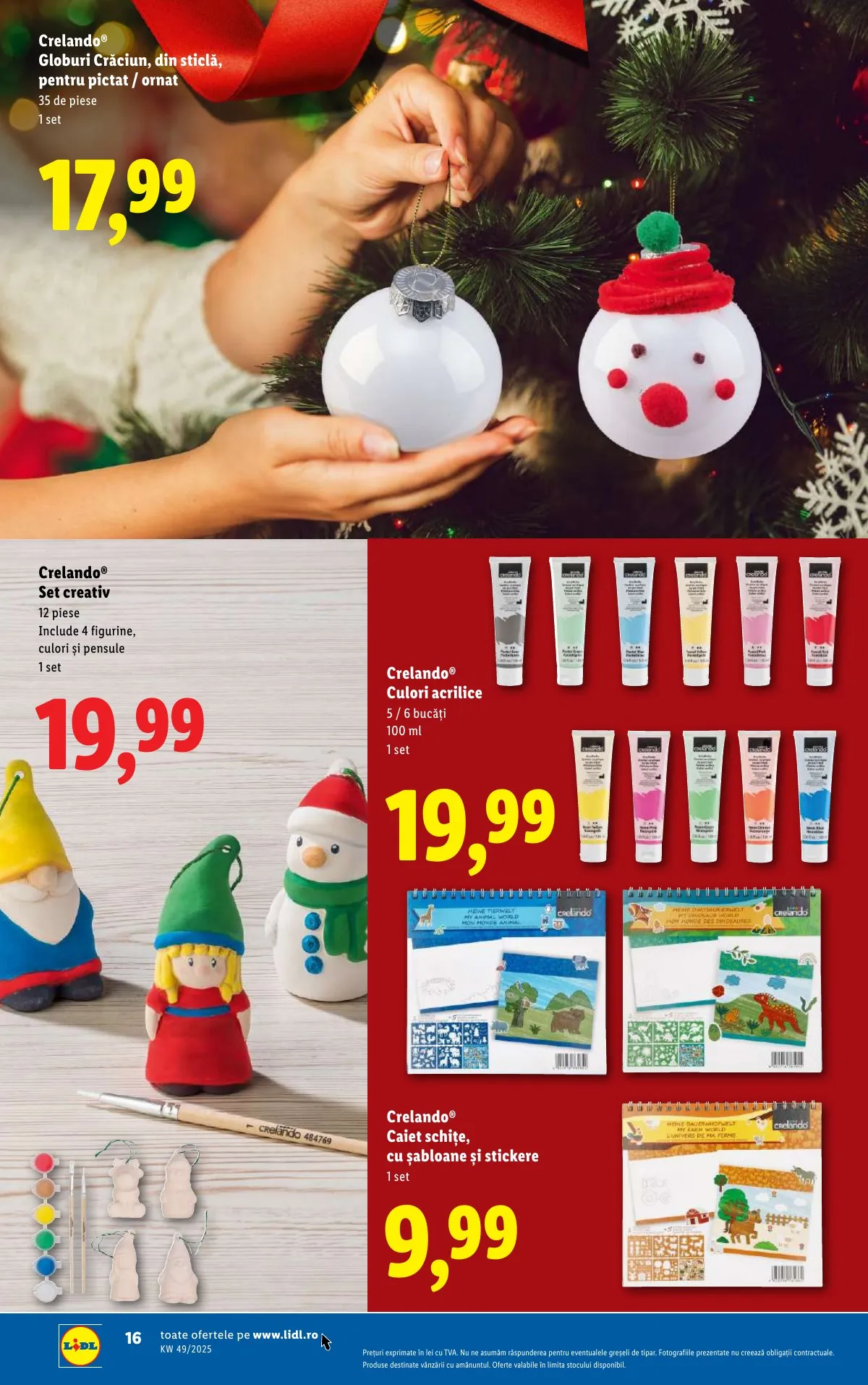 Lidl akciós újság Románia Nonfood 12.01–12.07 – 16. oldal
