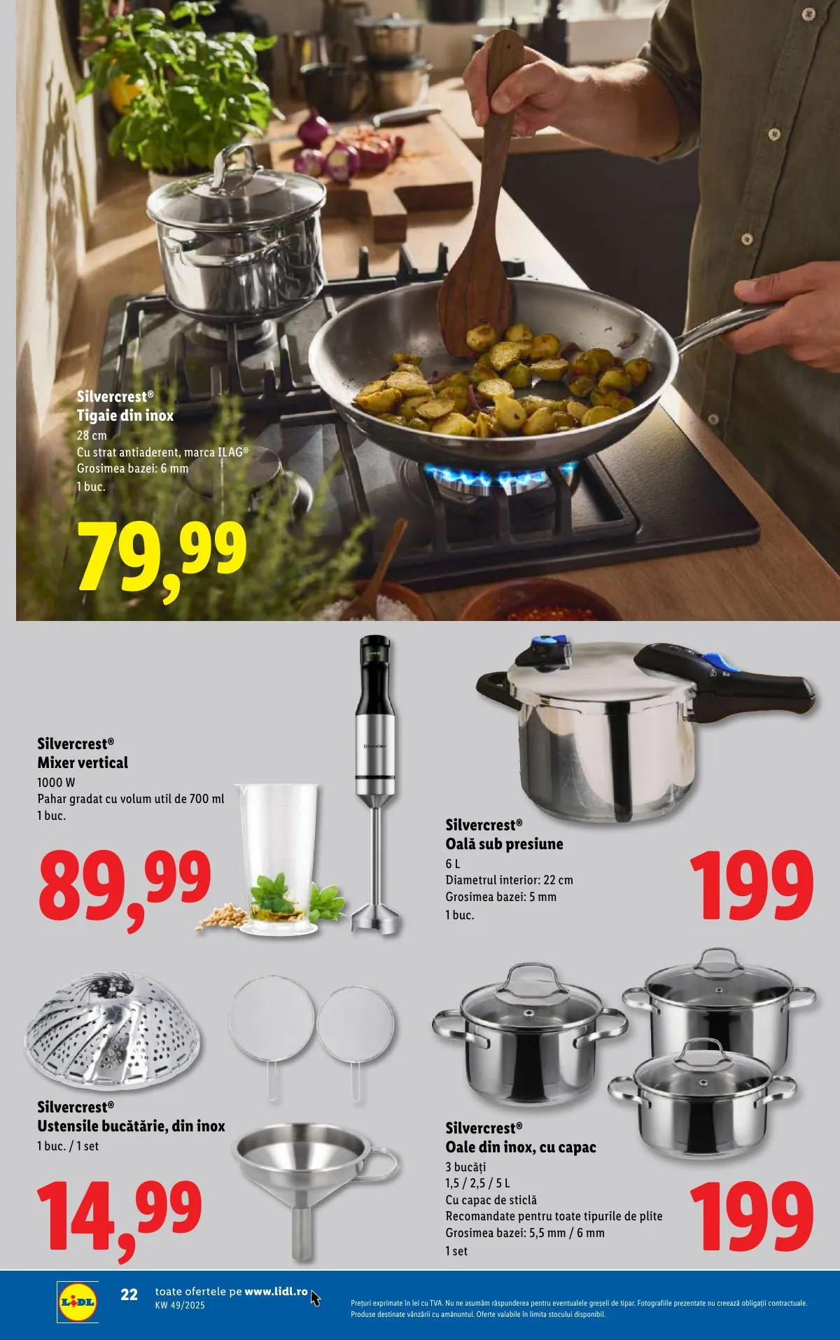 Lidl akciós újság Románia Nonfood 12.01–12.07 – 22. oldal