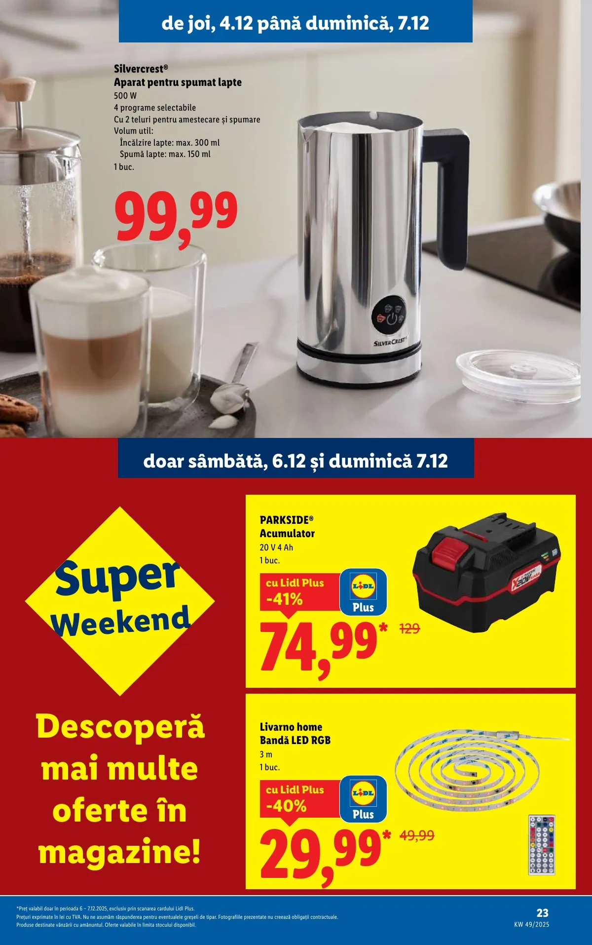 Lidl akciós újság Románia Nonfood 12.01–12.07 – 23. oldal