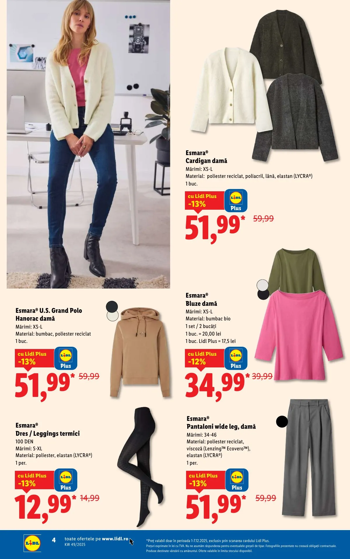 Lidl akciós újság Románia Nonfood 12.01–12.07 – 4. oldal