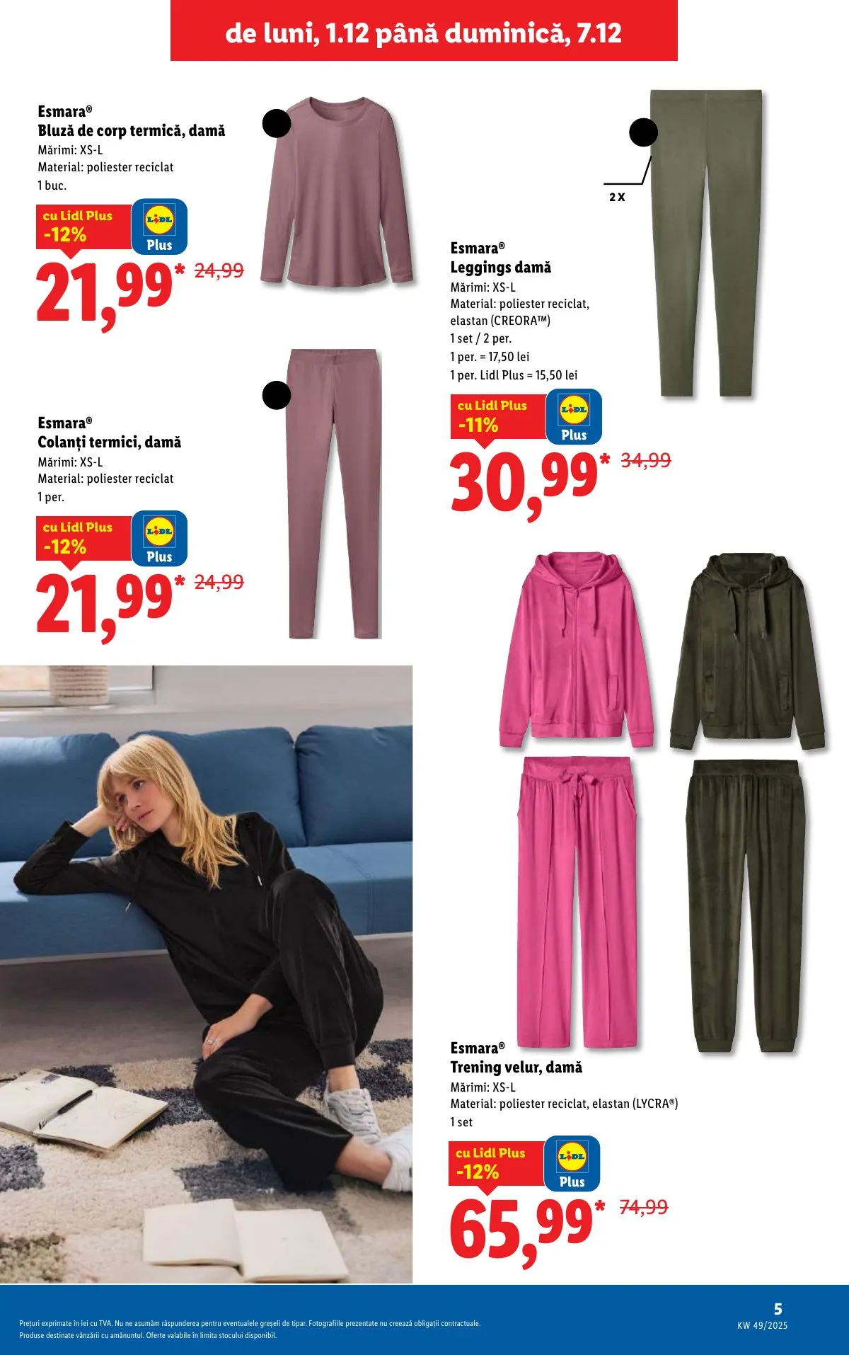 Lidl akciós újság Románia Nonfood 12.01–12.07 – 5. oldal