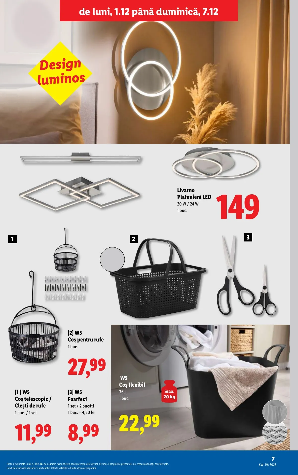Lidl akciós újság Románia Nonfood 12.01–12.07 – 7. oldal