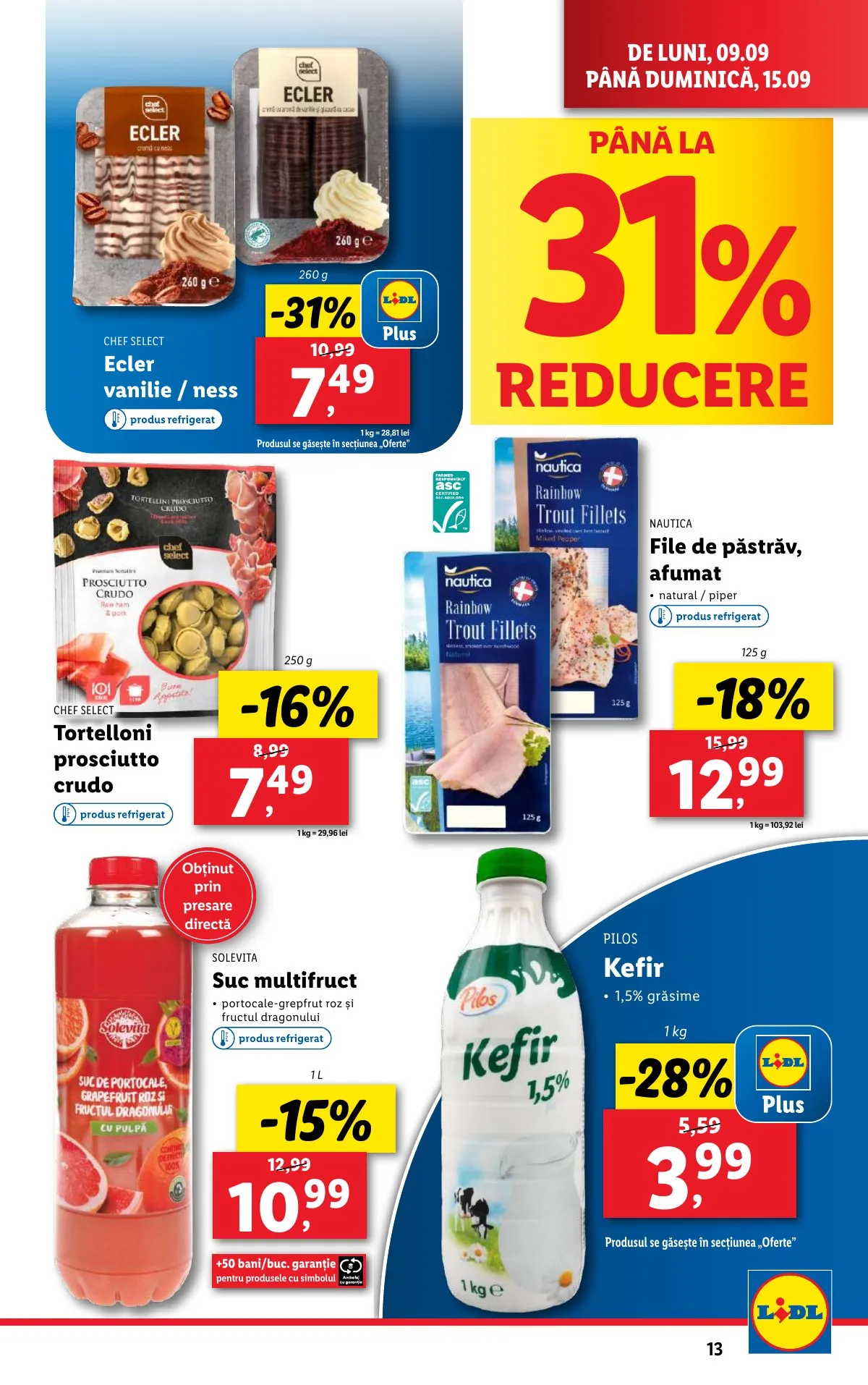Lidl akciós újság Románia 09.09–09.15 – 13. oldal