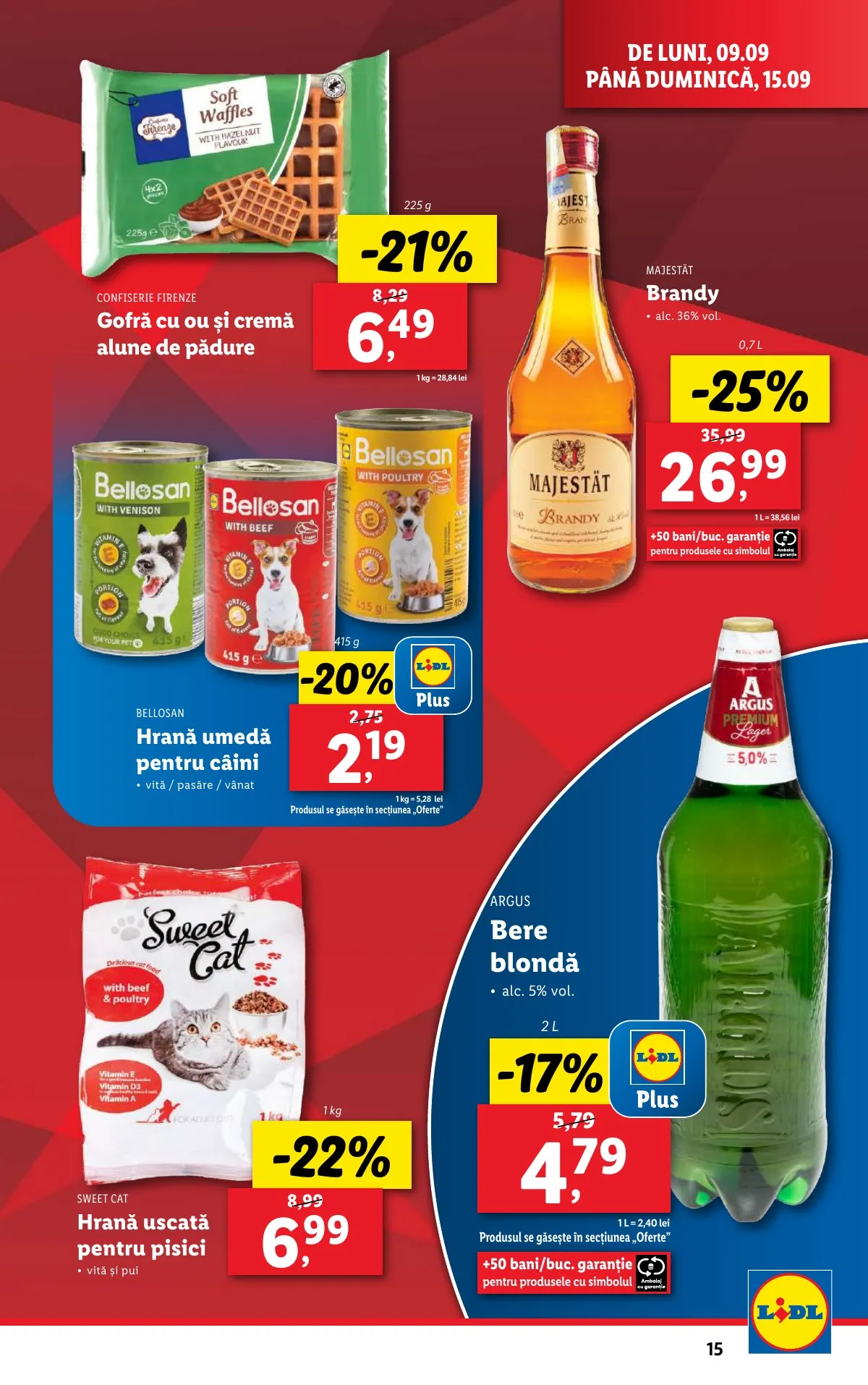 Lidl akciós újság Románia 09.09–09.15 – 15. oldal
