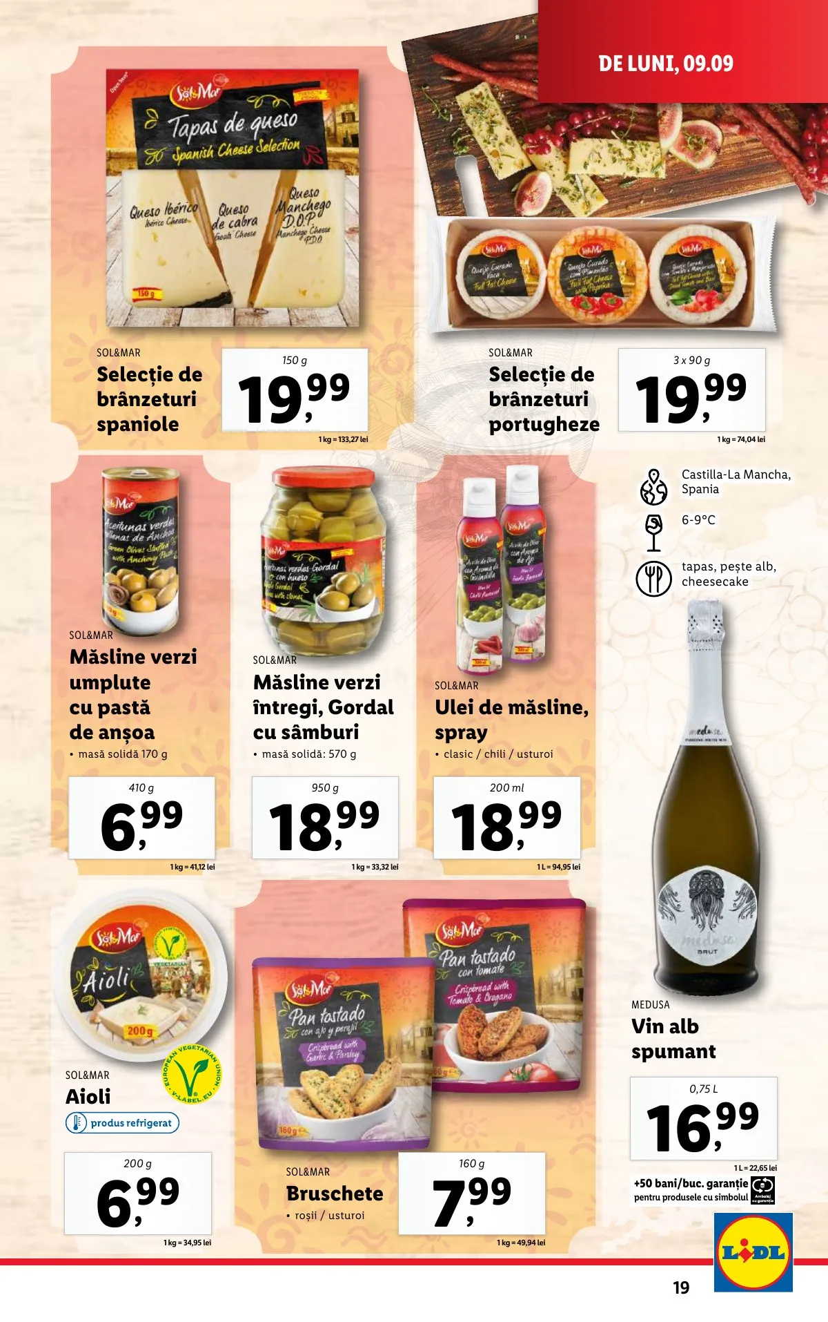 Lidl akciós újság Románia 09.09–09.15 – 19. oldal