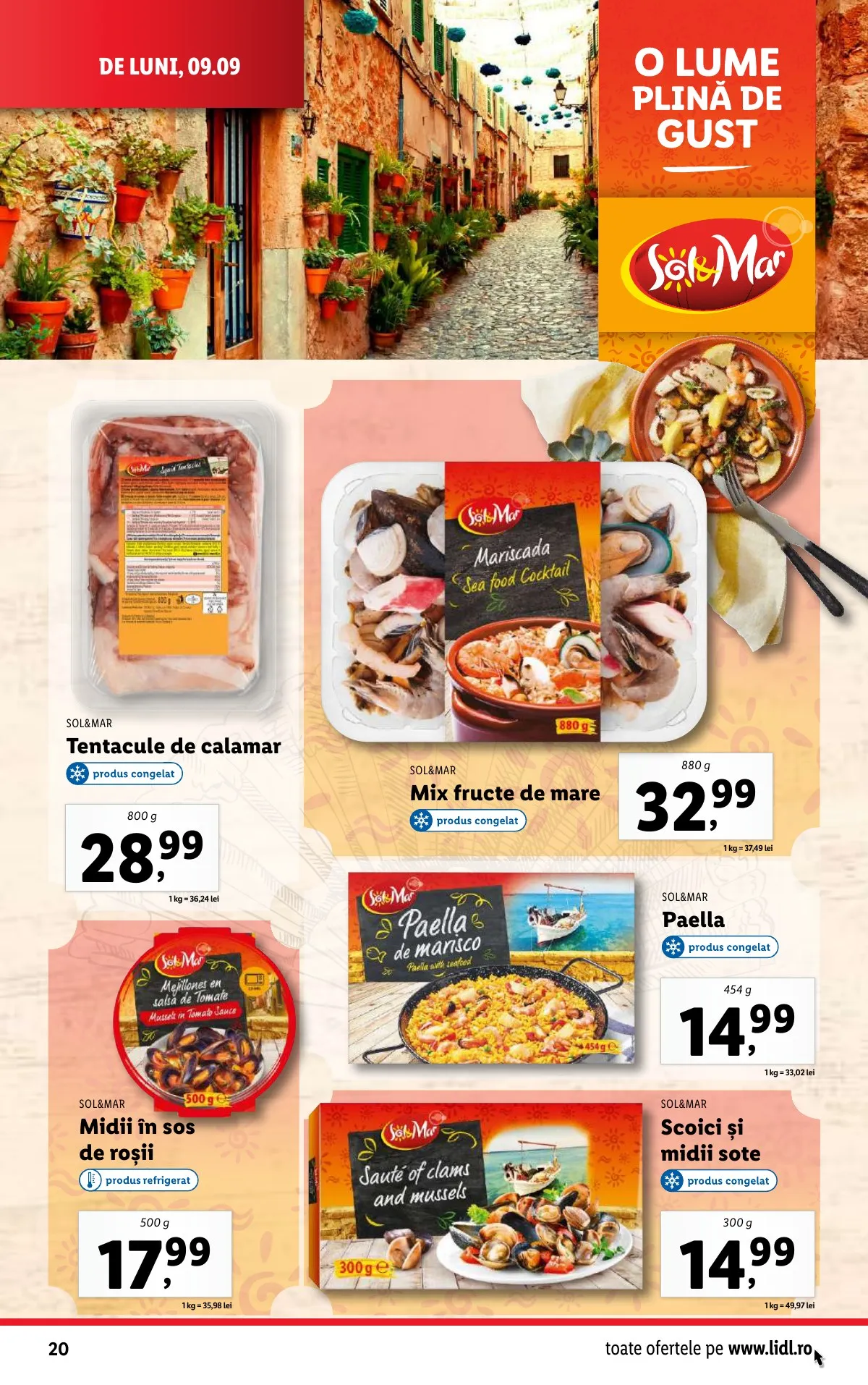 Lidl akciós újság Románia 09.09–09.15 – 20. oldal