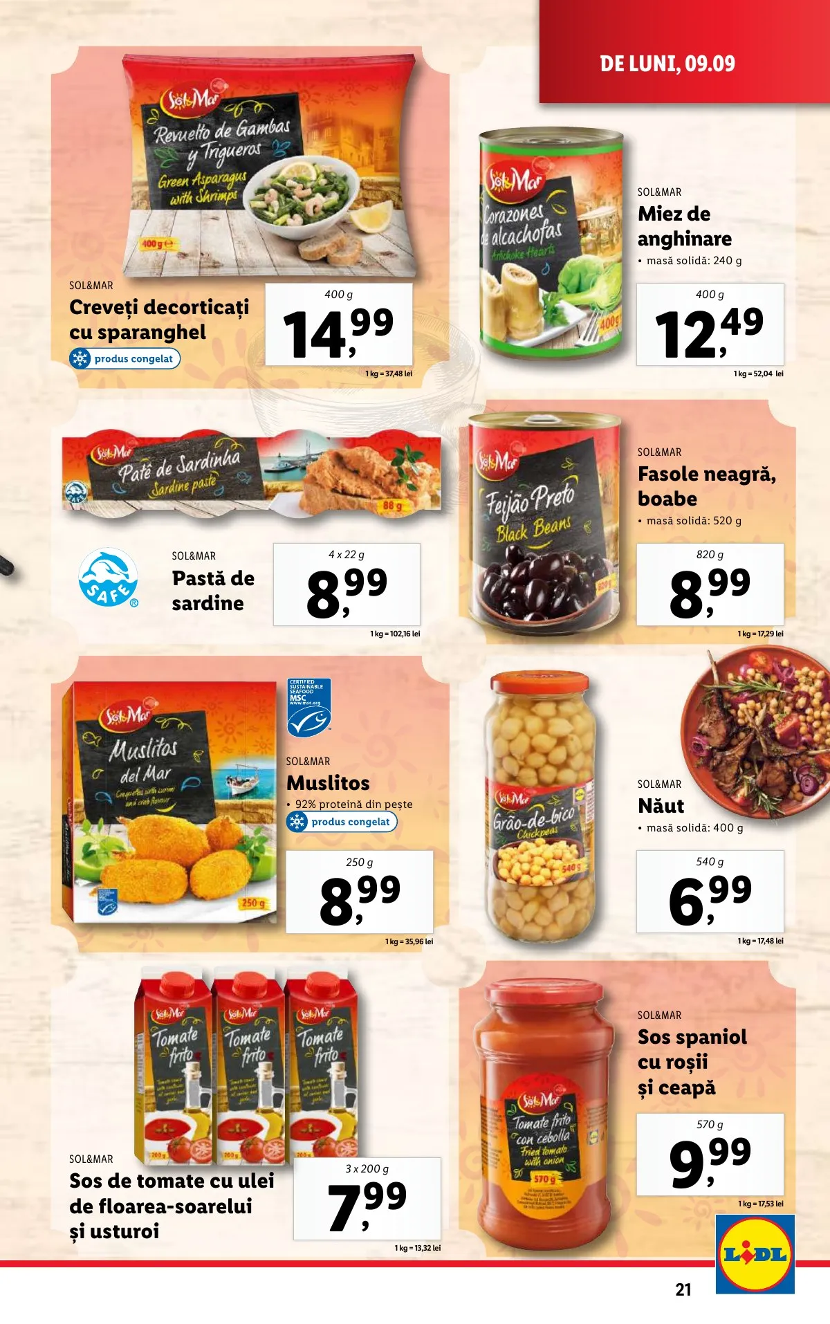 Lidl akciós újság Románia 09.09–09.15 – 21. oldal
