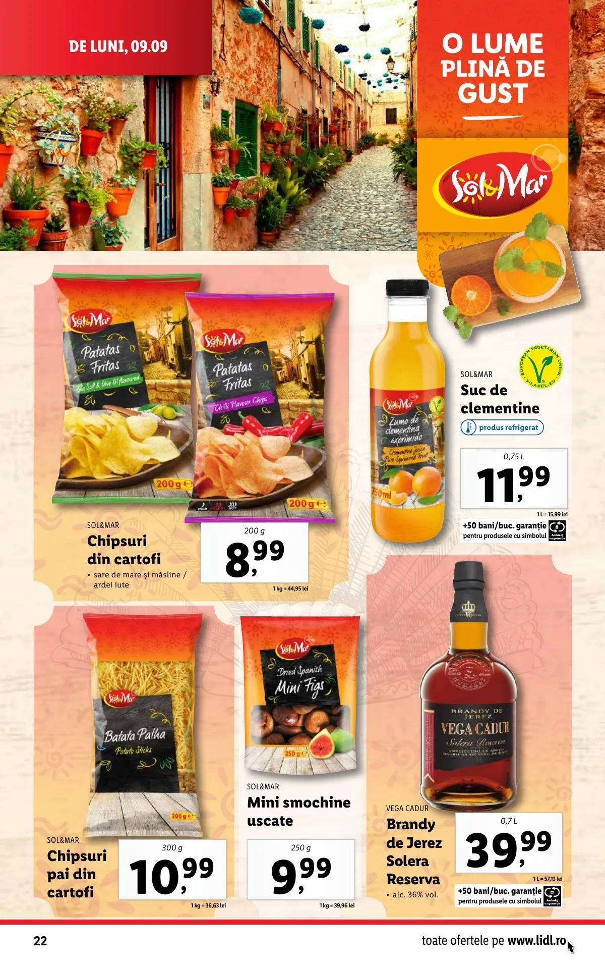 Lidl akciós újság Románia 09.09–09.15 – 22. oldal